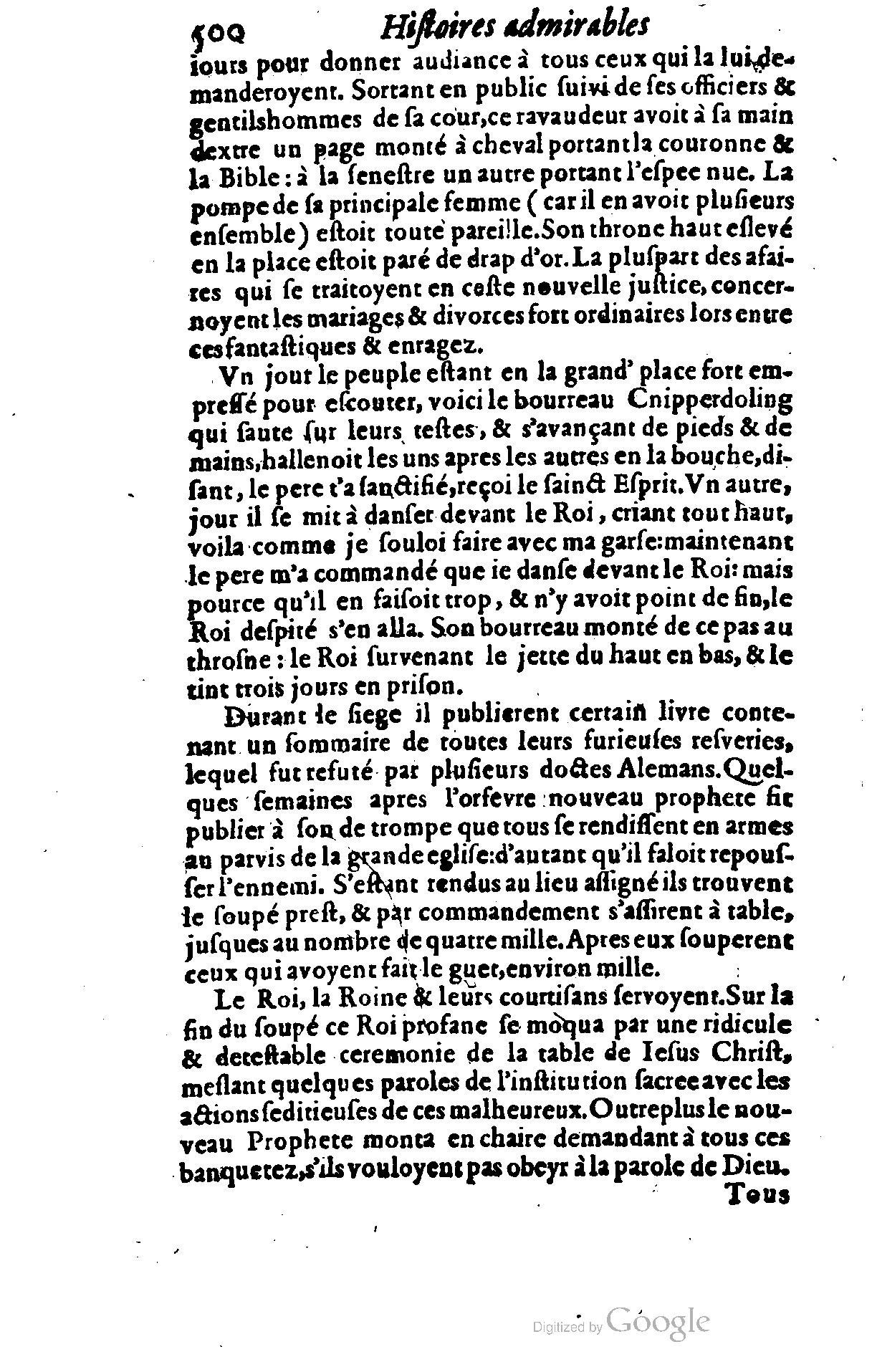 1628 - Jacques Crespin - Trésor d’histoires admirables et mémorables - BSB Munich