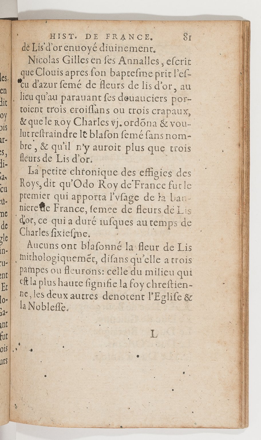 1583 - Galiot Corrozet - Trésor des histoires de France - BnF