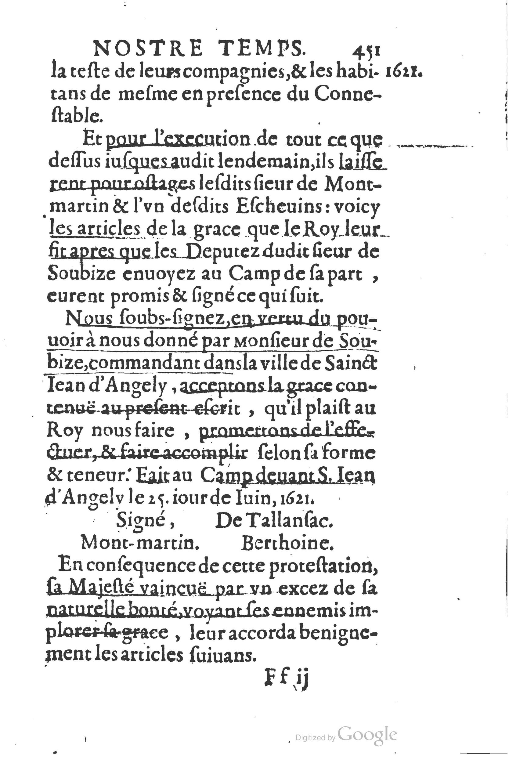 1626 - Joseph Bouillerot - Trésor de l’histoire générale de notre temps - BSB Munich