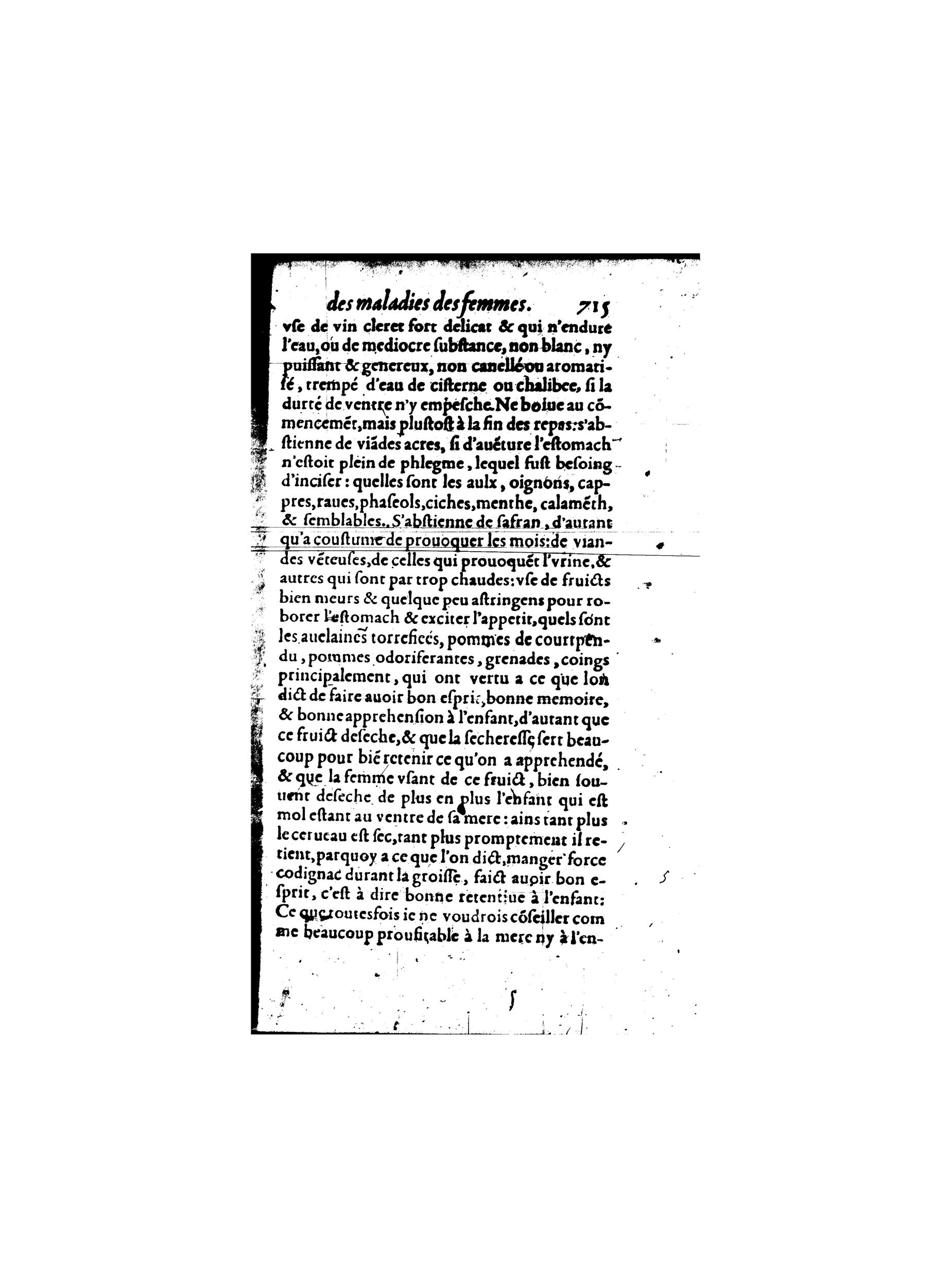 1587 - Jacques du Puis - Trésor des remèdes secrets pour les maladies des femmes - BnF