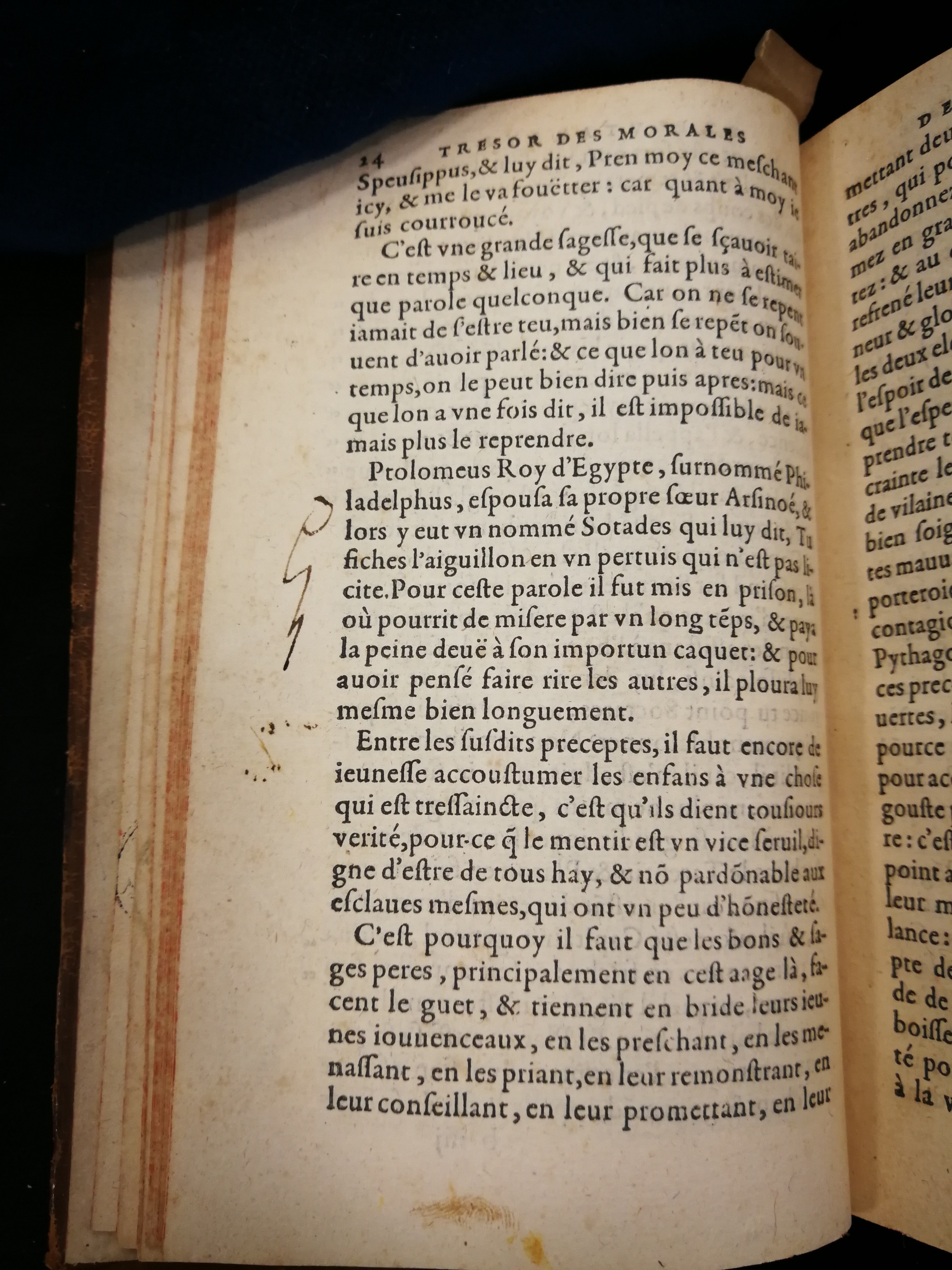 1577 - Jean Poupy - Trésor des morales de Plutarque - Les Méjanes, Aix-en-Provence