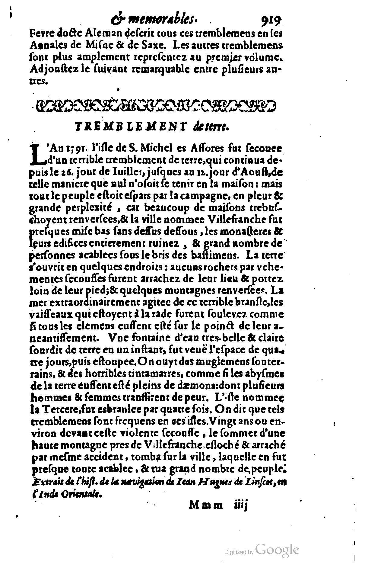 1628 - Jacques Crespin - Trésor d’histoires admirables et mémorables - BSB Munich