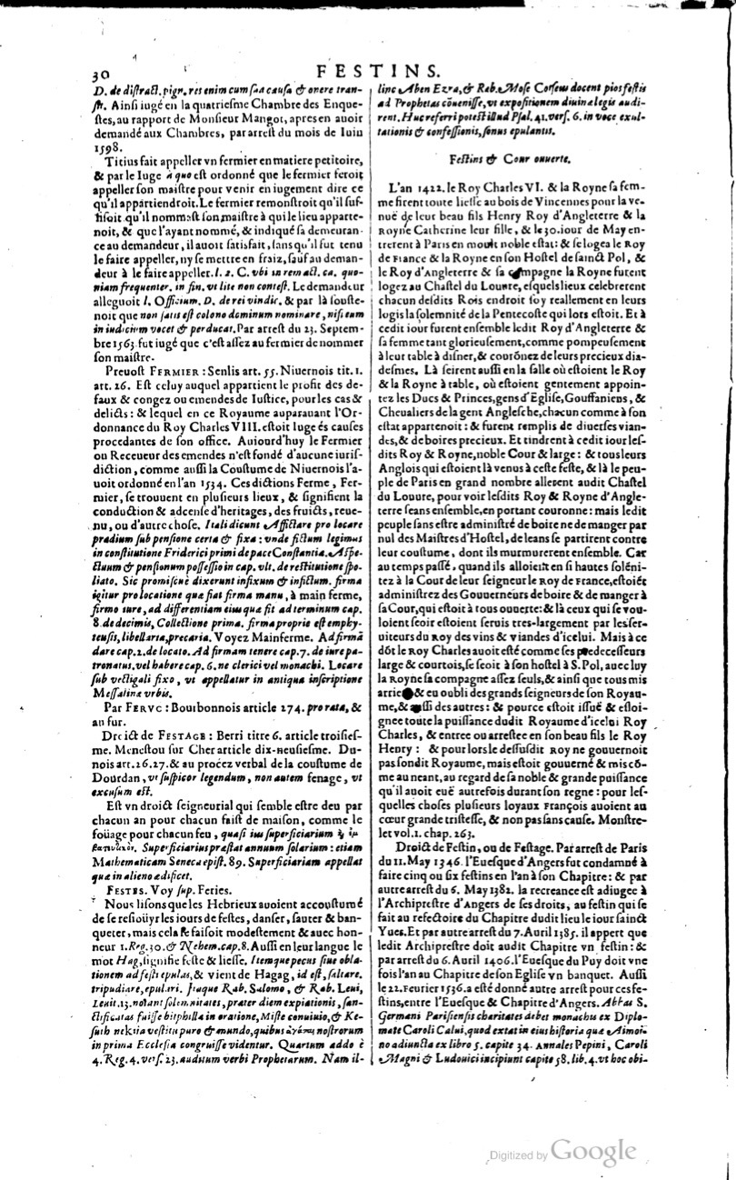 1629 - Veuve Nicolas Buon - Trésor du droit français (21754 T. 2) - BM Lyon