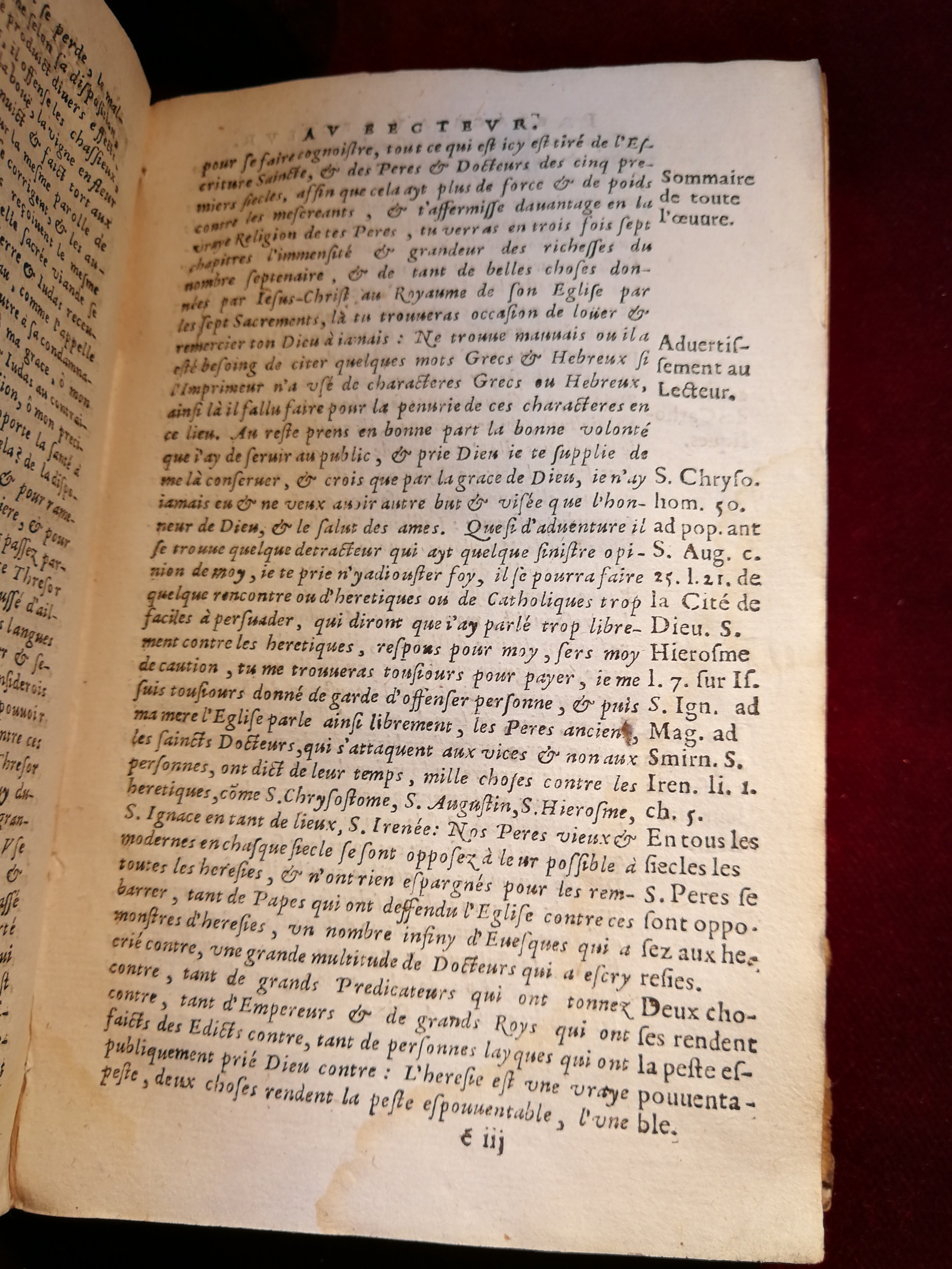 1618 - Jacques Hubault - Trésor des grandes richesses de l’Église - BM Amiens