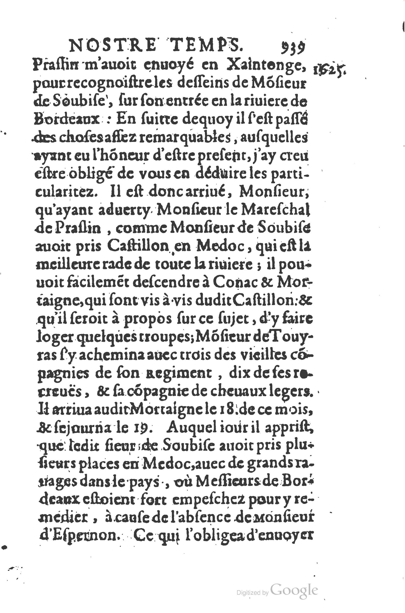 1626 - Joseph Bouillerot - Trésor de l’histoire générale de notre temps - BSB Munich