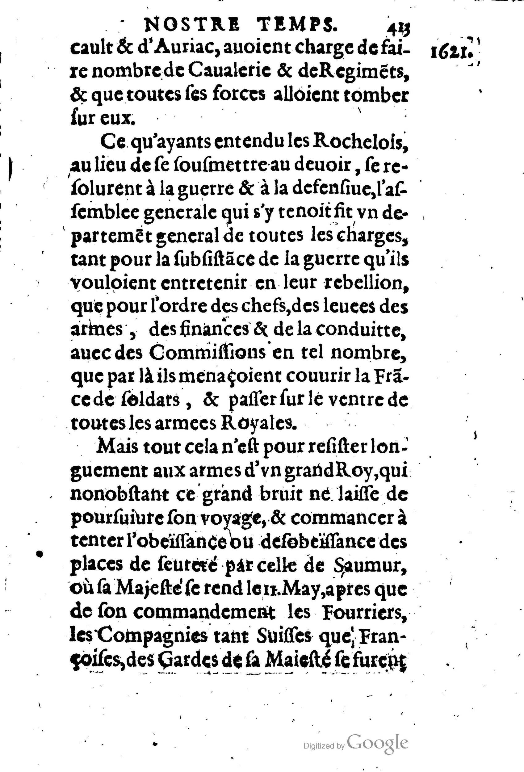 1623 - Joseph Bouillerot - Trésor de l’histoire générale de notre temps - BM Lyon