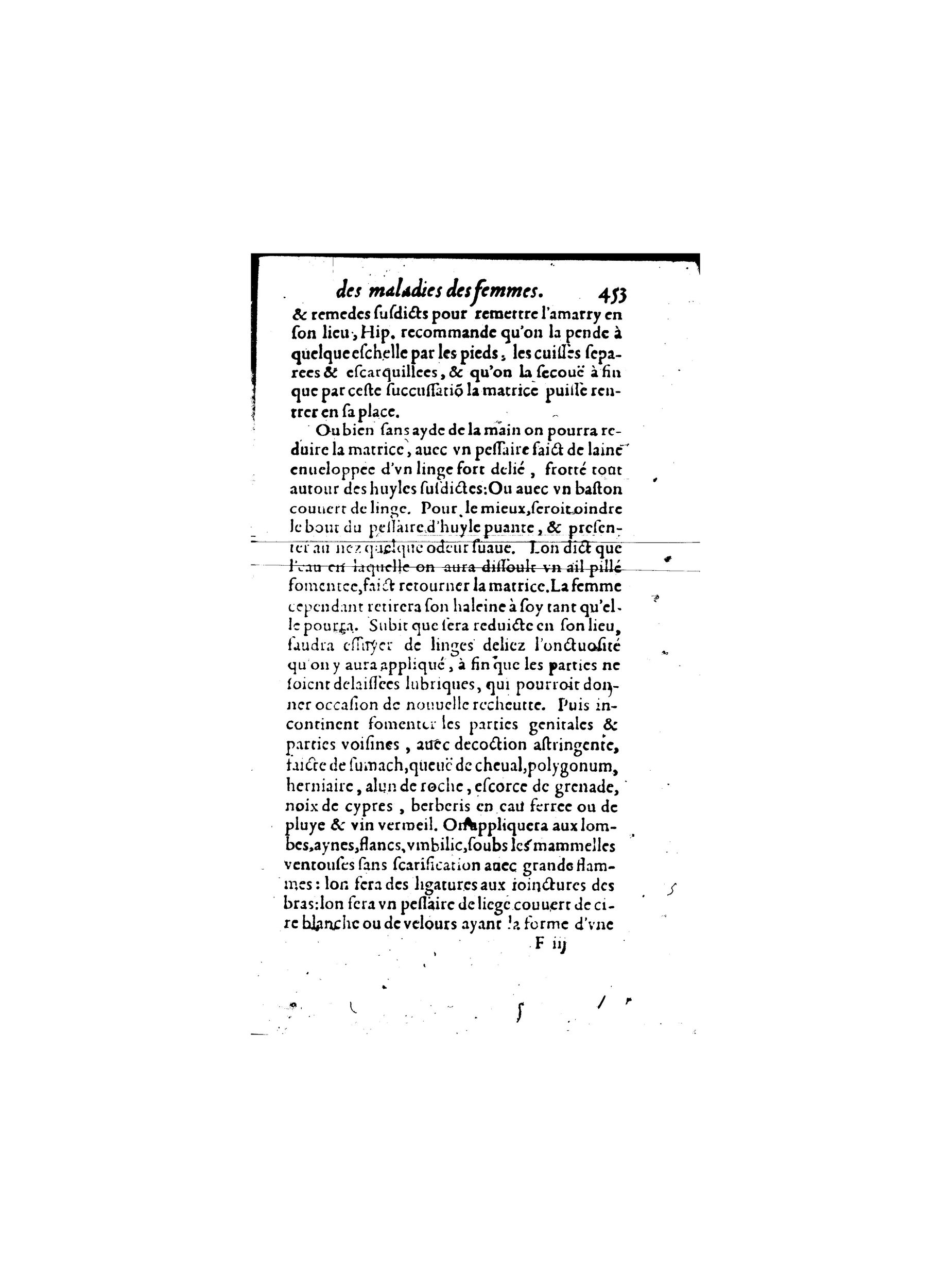 1587 - Jacques du Puis - Trésor des remèdes secrets pour les maladies des femmes - BnF