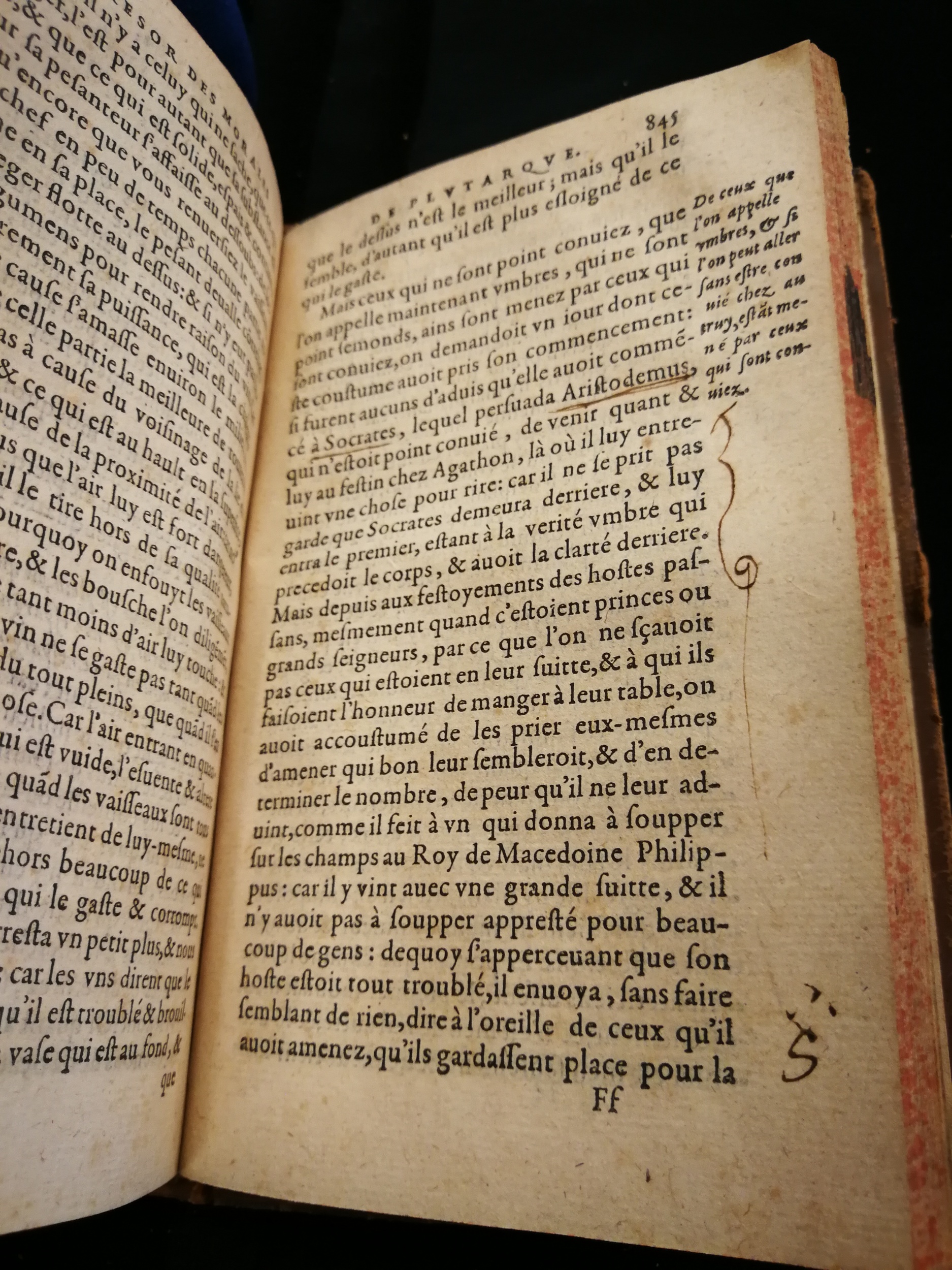 1577 - Jean Poupy - Trésor des morales de Plutarque - Les Méjanes, Aix-en-Provence 1577 - Jean Poupy - Trésor des morales de Plutarque - Les Méjanes, Aix-en-Provence
