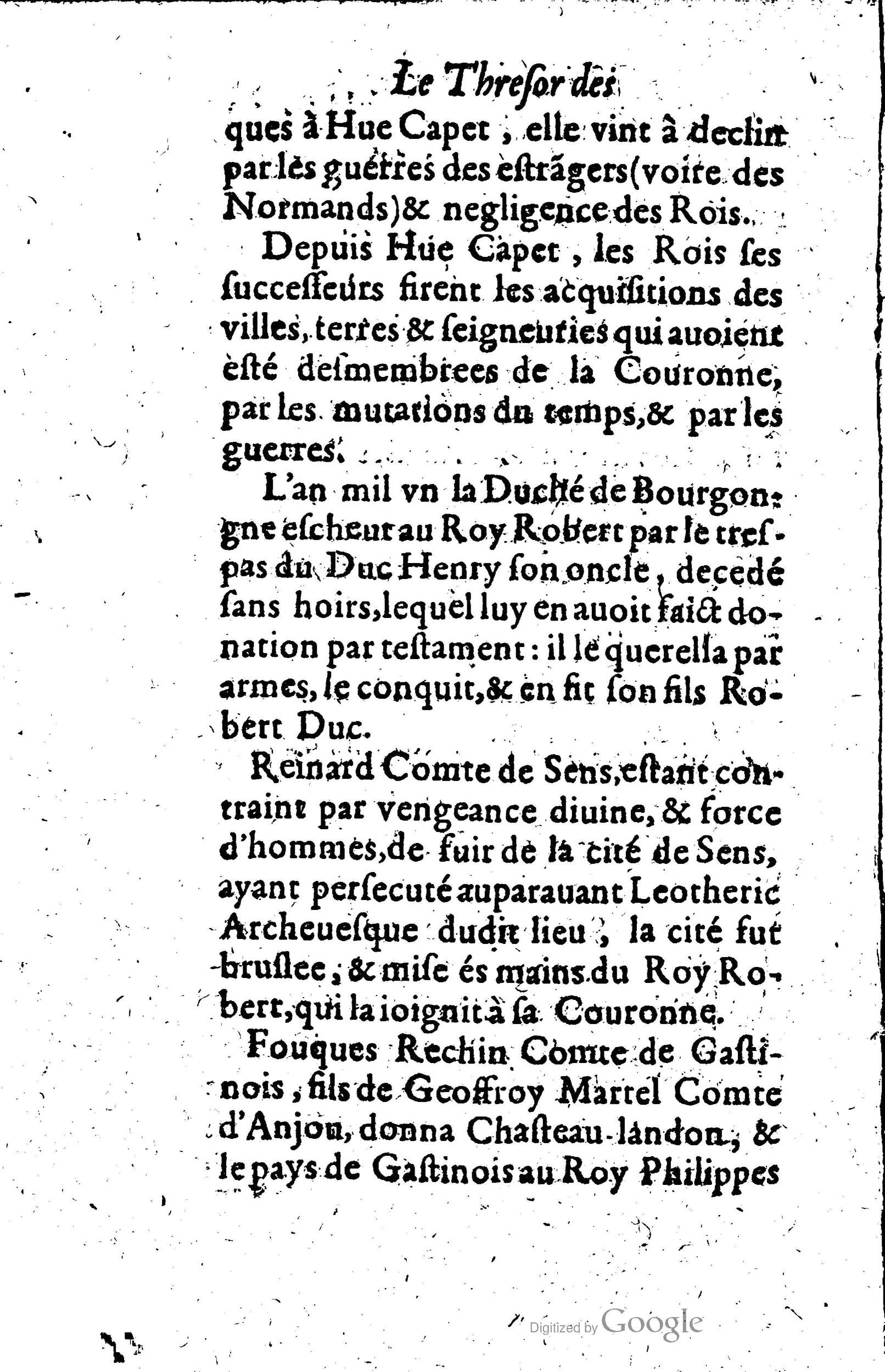1619 - Jean Corrozet - Trésor des histoires de France - Anvers Musée Plantin-Moretus