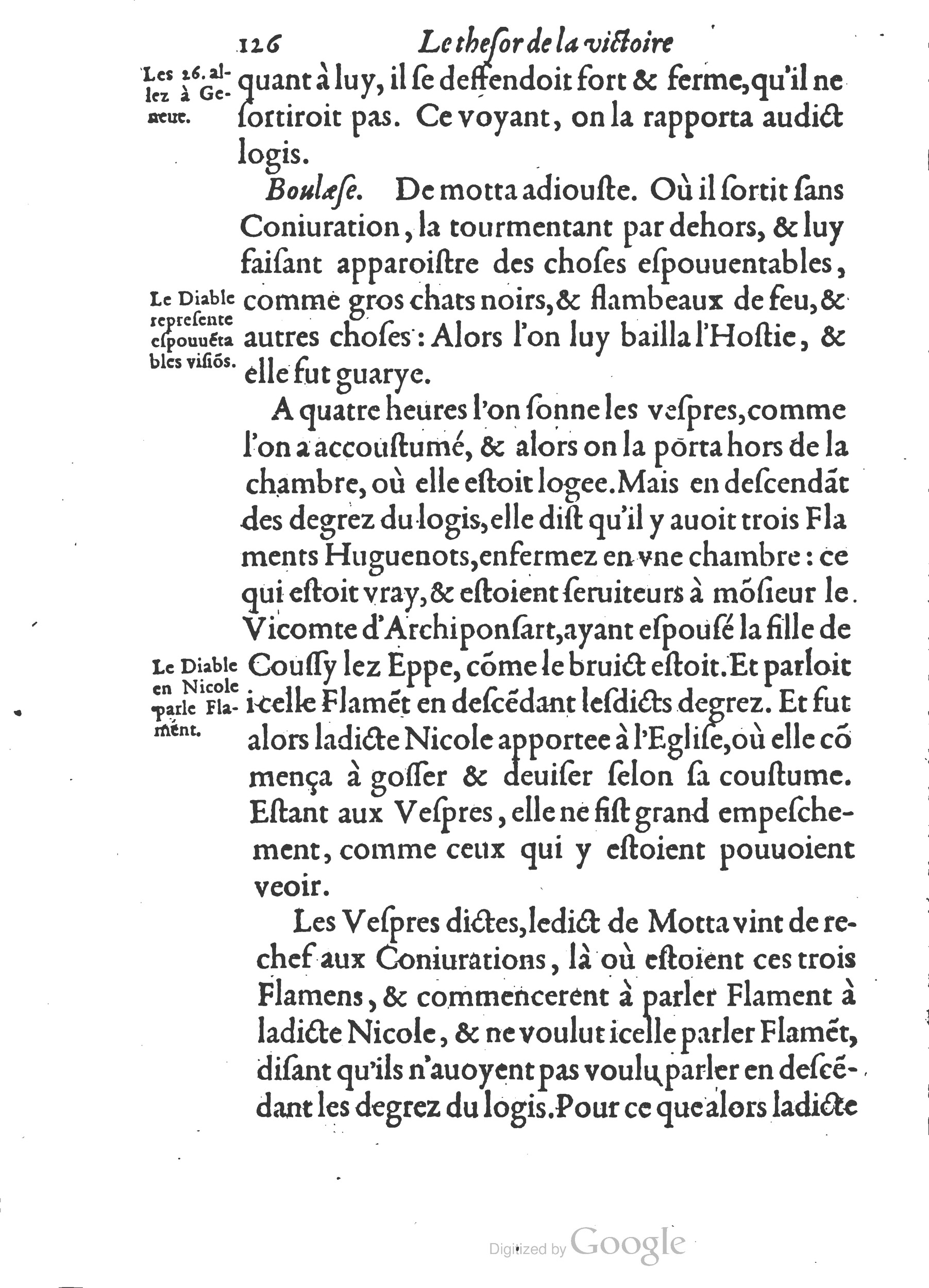 1578 - Nicolas Chesneau - Trésor et entière histoire de la triomphante victoire du corps de Dieu sur l’esprit malin - British Library 1578 - Nicolas Chesneau - Trésor et entière histoire de la triomphante victoire du corps de Dieu sur l’esprit malin - British Library
