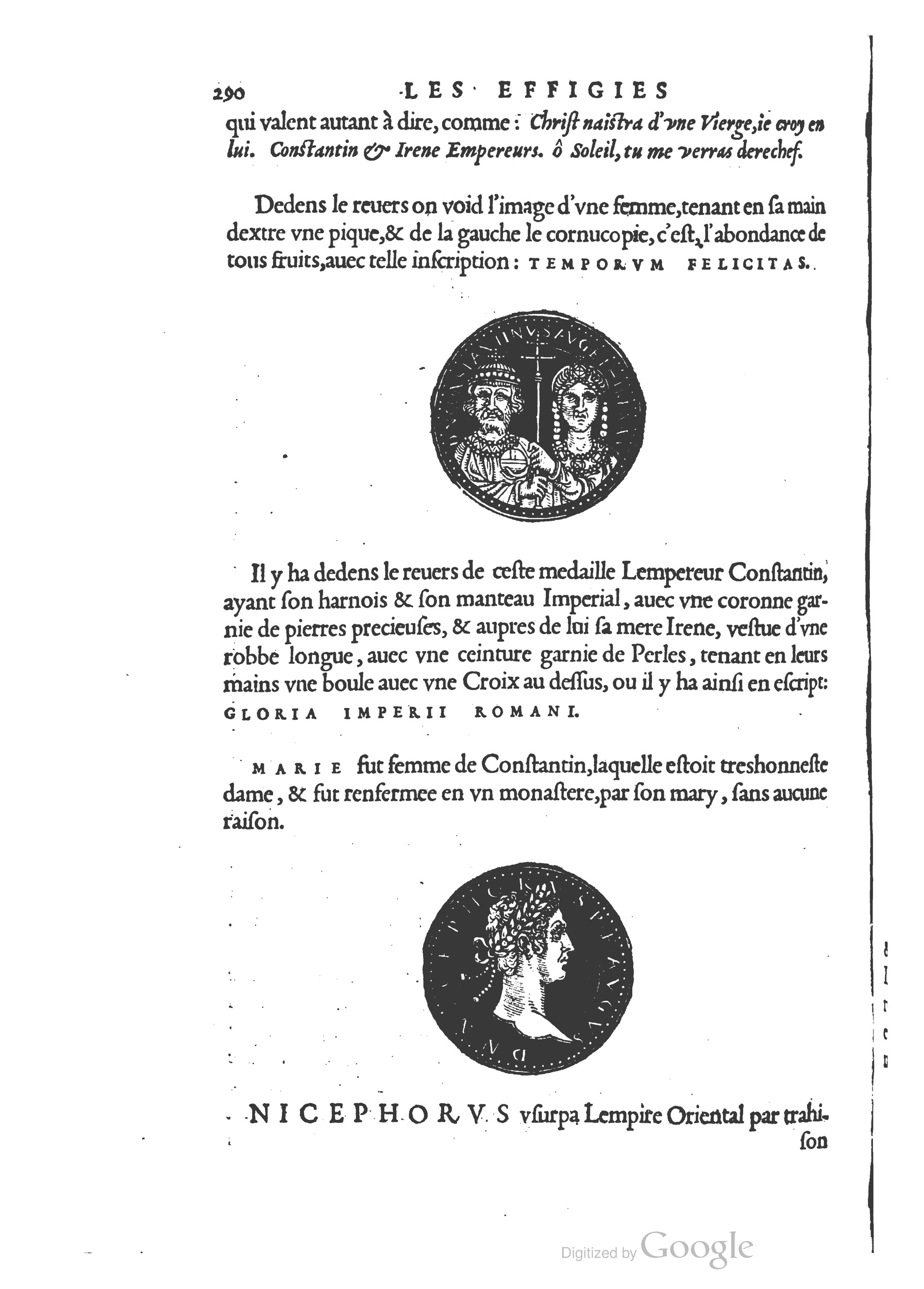 1553 - Jacopo Strada et Thomas Guérin - Épitome du Trésor des antiquités - BM Lyon