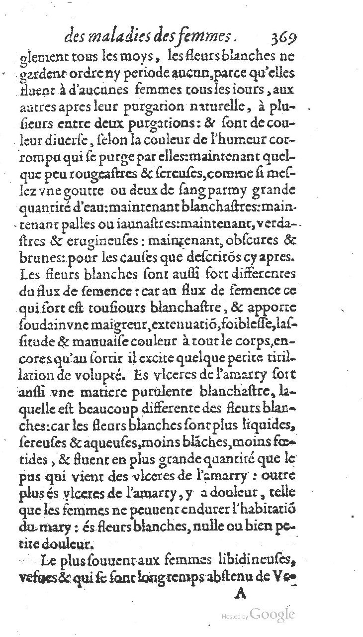 1585 - Jacques du Puis - Trésor des remèdes secrets pour les maladies des femmes - BnF