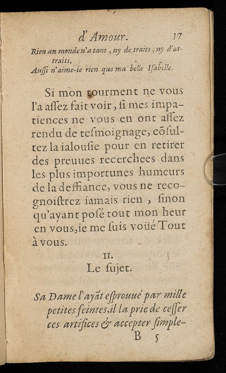 1597 - Thibaud Ancelin - Trésor d’amour - Stuttgart