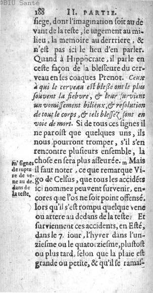 1612 - Thomas Portau - Trésor de chirurgie - BIU Santé