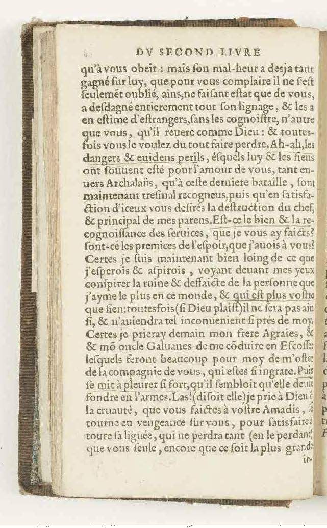 1563 - Jean van Waesberghe - Trésor des Amadis - Anvers Musée Plantin-Moretus