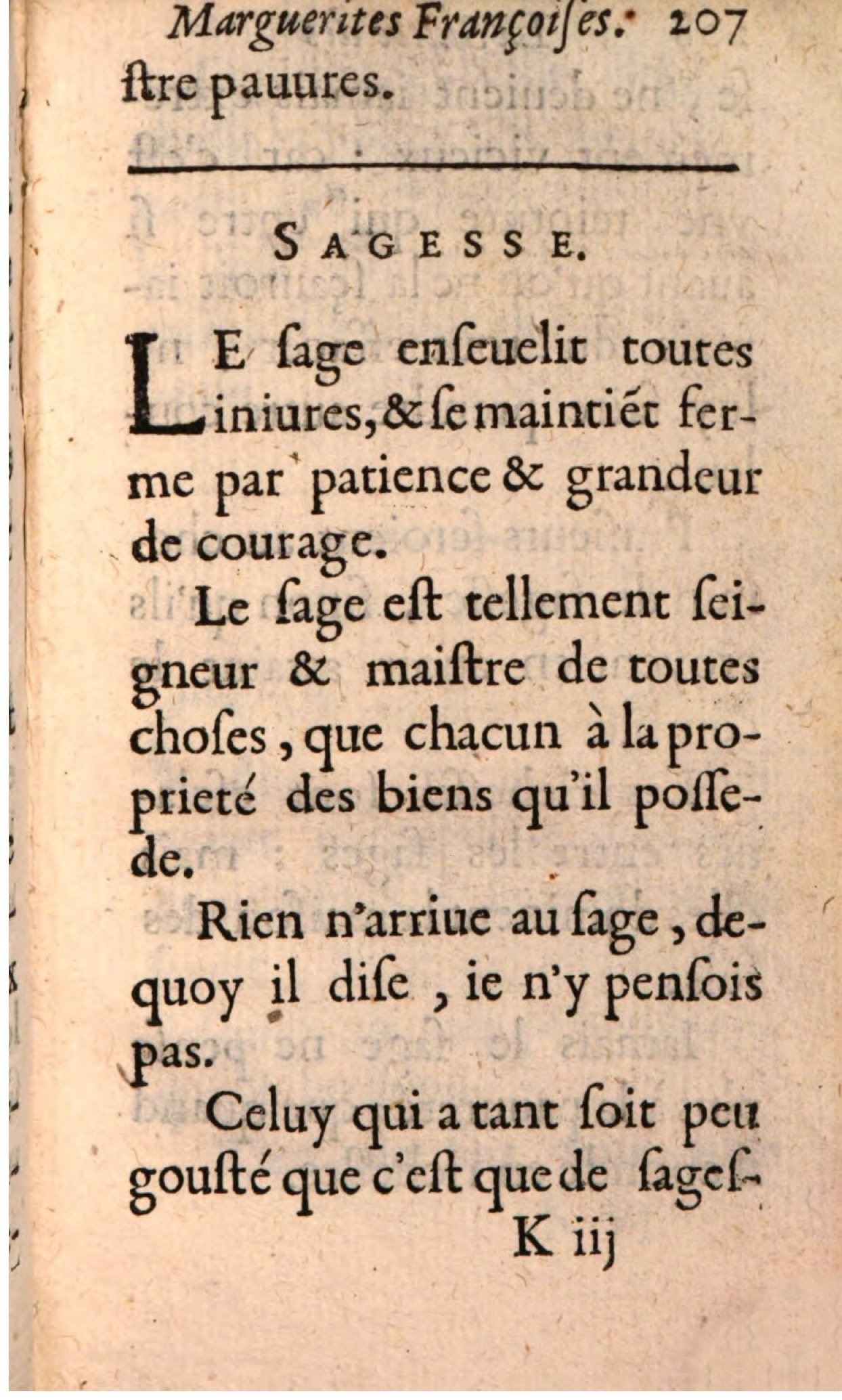 1611 - Théodore Reinsart - La Suitte des marguerites françoises, ou second thresor du bien dire - BSB Munich