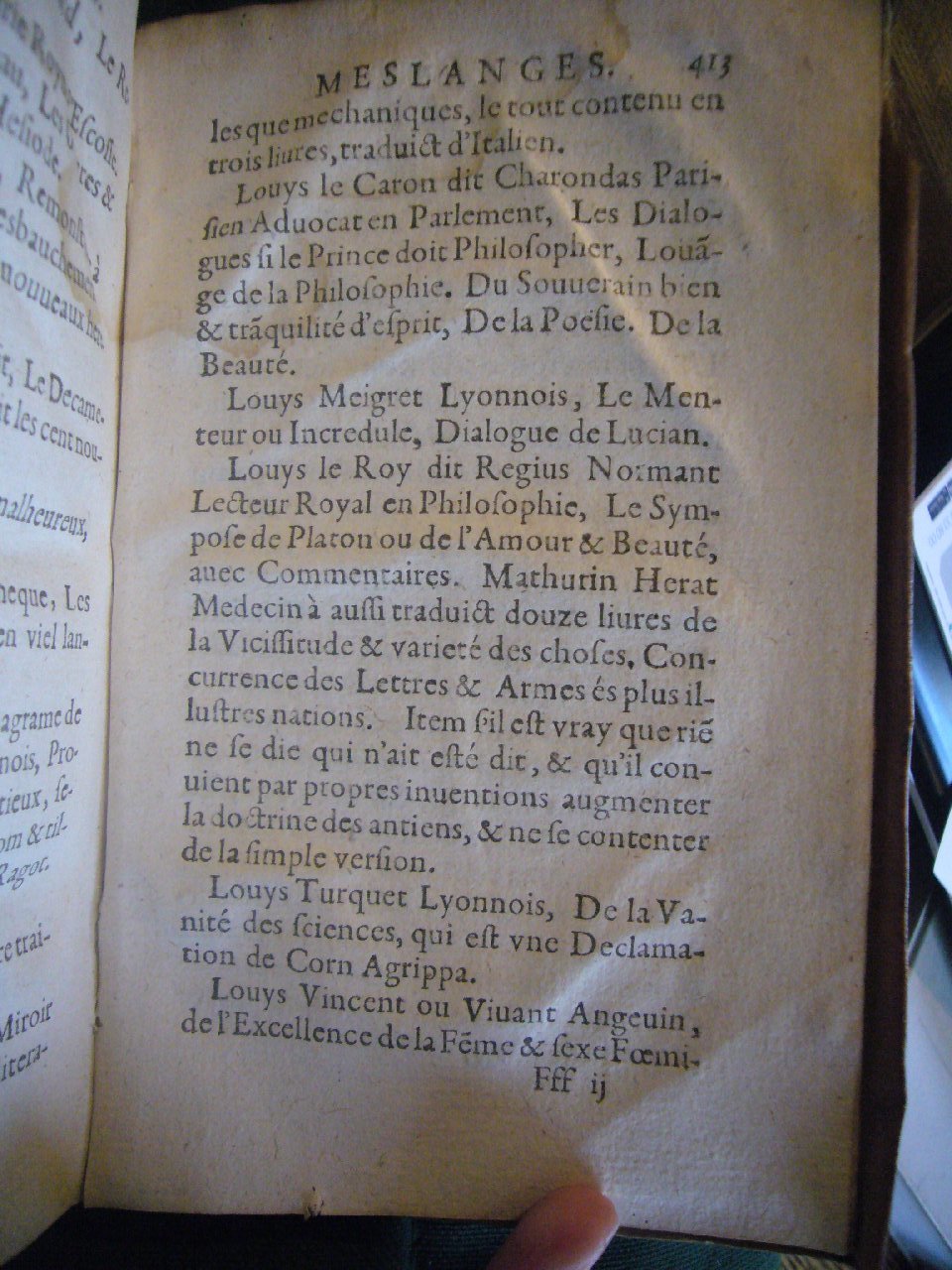 1602 - François Jacquin - Trésor des bons esprits français - BnF Arsenal