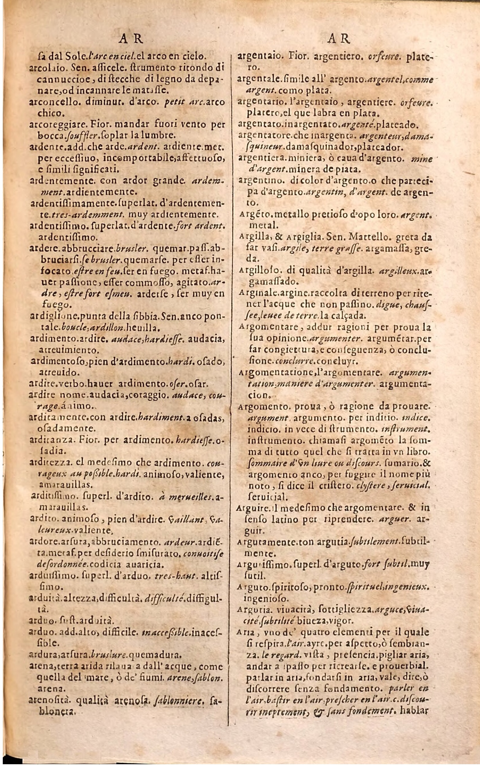 1627 - Jacques Crespin - Trésor des trois langues (Troisième partie) - Regensburg