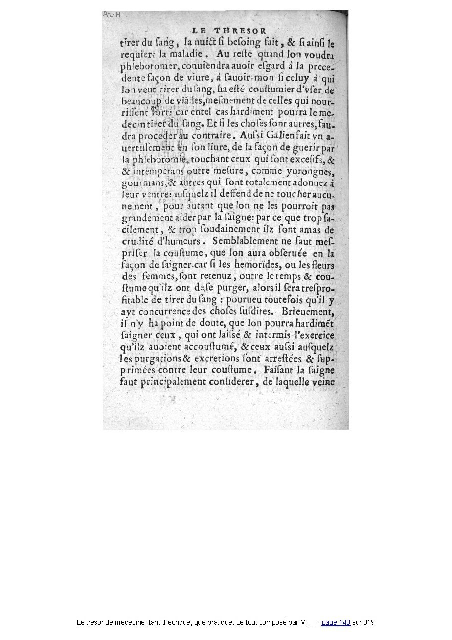 1560 - Pierre et Jan Moine - Trésor de médecine - Université Paris Cité