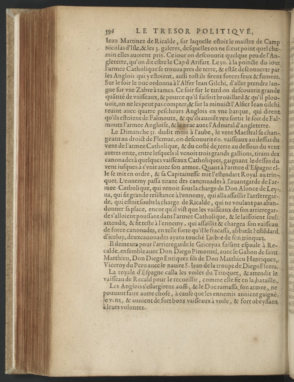 1608 - Nicolas Du Fossé - Trésor politique - BnF Tolbiac