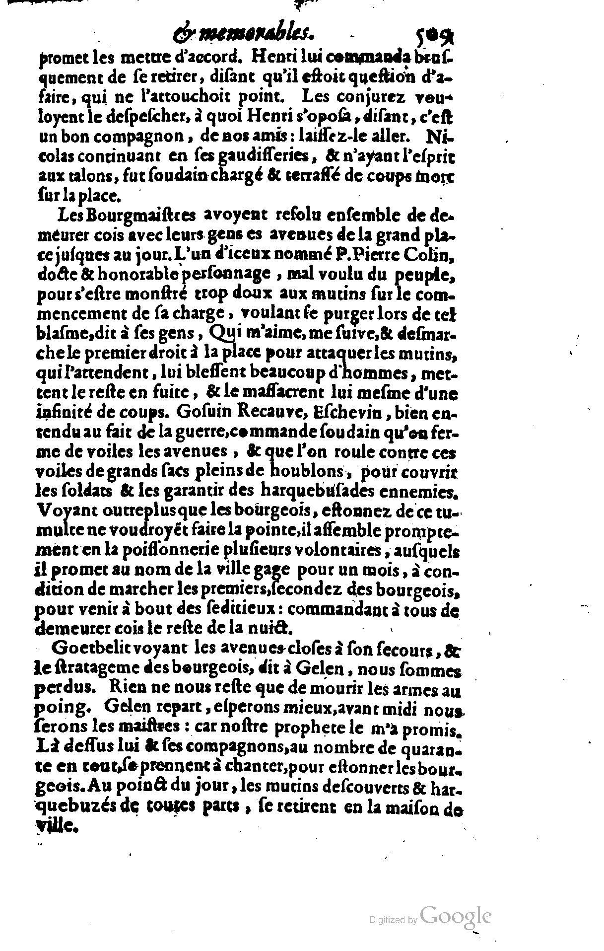1628 - Jacques Crespin - Trésor d’histoires admirables et mémorables - BSB Munich