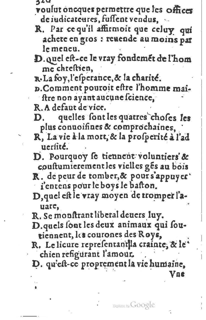 1581 - Nicolas Bonfons  - Trésor des sentences dorées - Princeton