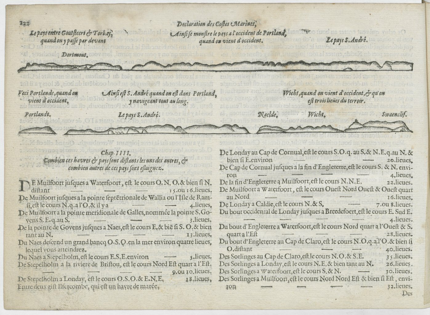 1601 - Bonaventure d’Aseville - Trésorerie ou cabinet de route marinesque - BnF 1601 - Bonaventure d’Aseville - Trésorerie ou cabinet de route marinesque - BnF