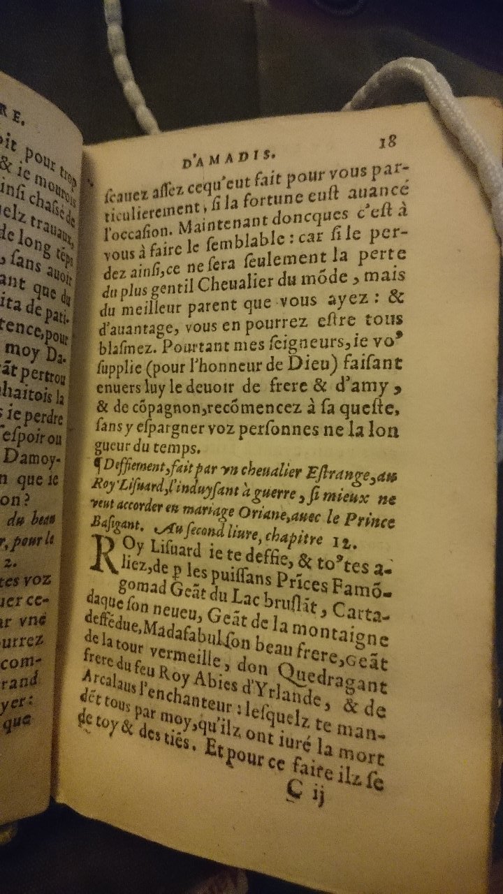 1563 - Jacques Kerver et Jean Ruelle - Trésor des Amadis - British Library 1563 - Jacques Kerver et Jean Ruelle - Trésor des Amadis - British Library