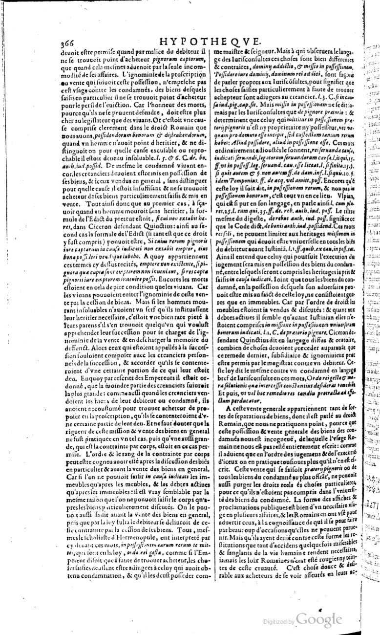1629 - Veuve Nicolas Buon - Trésor du droit français (21754 T. 2) - BM Lyon