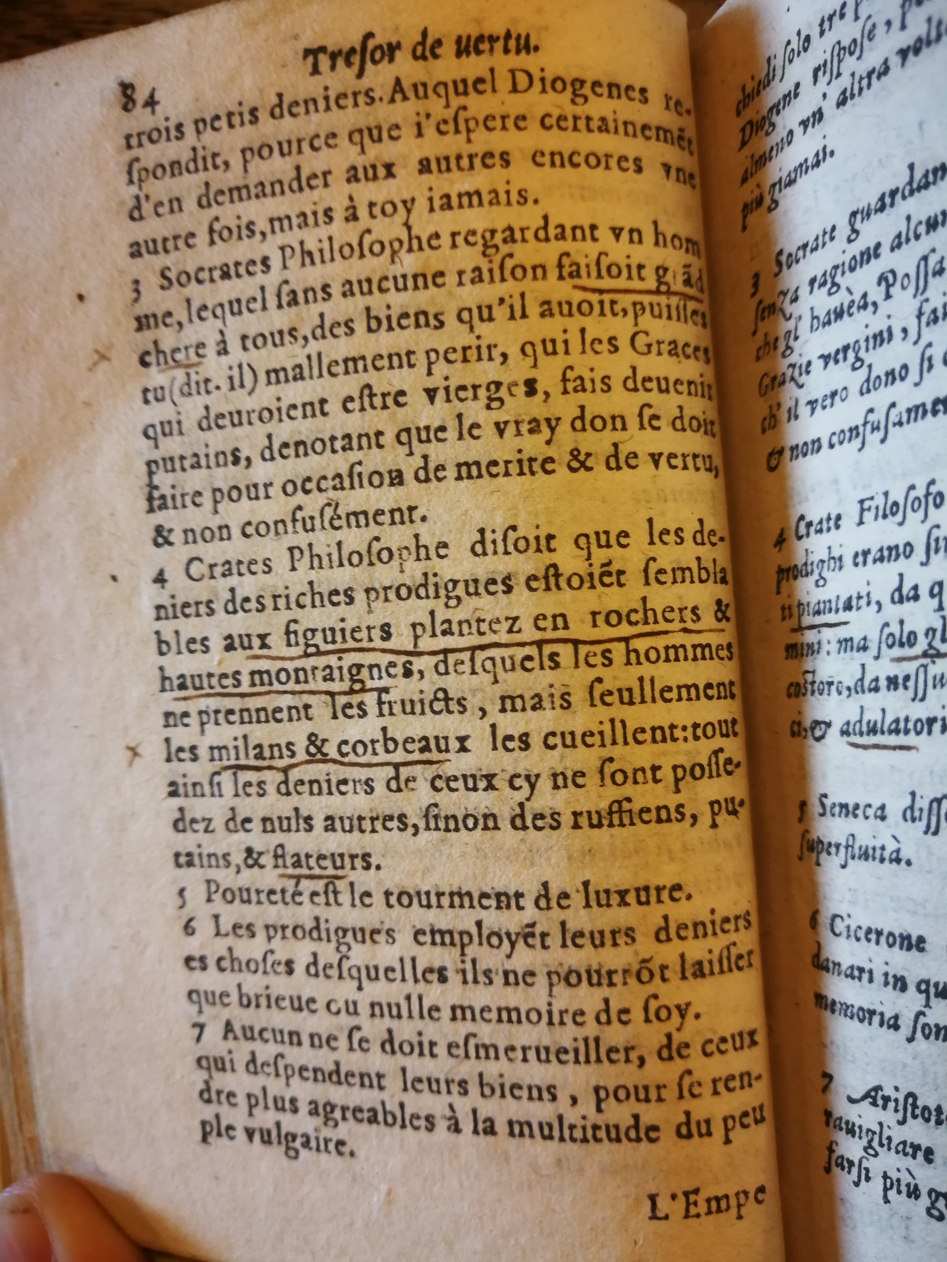 1576 - Benoît Rigaud - Trésor de vertu - BNC Florence