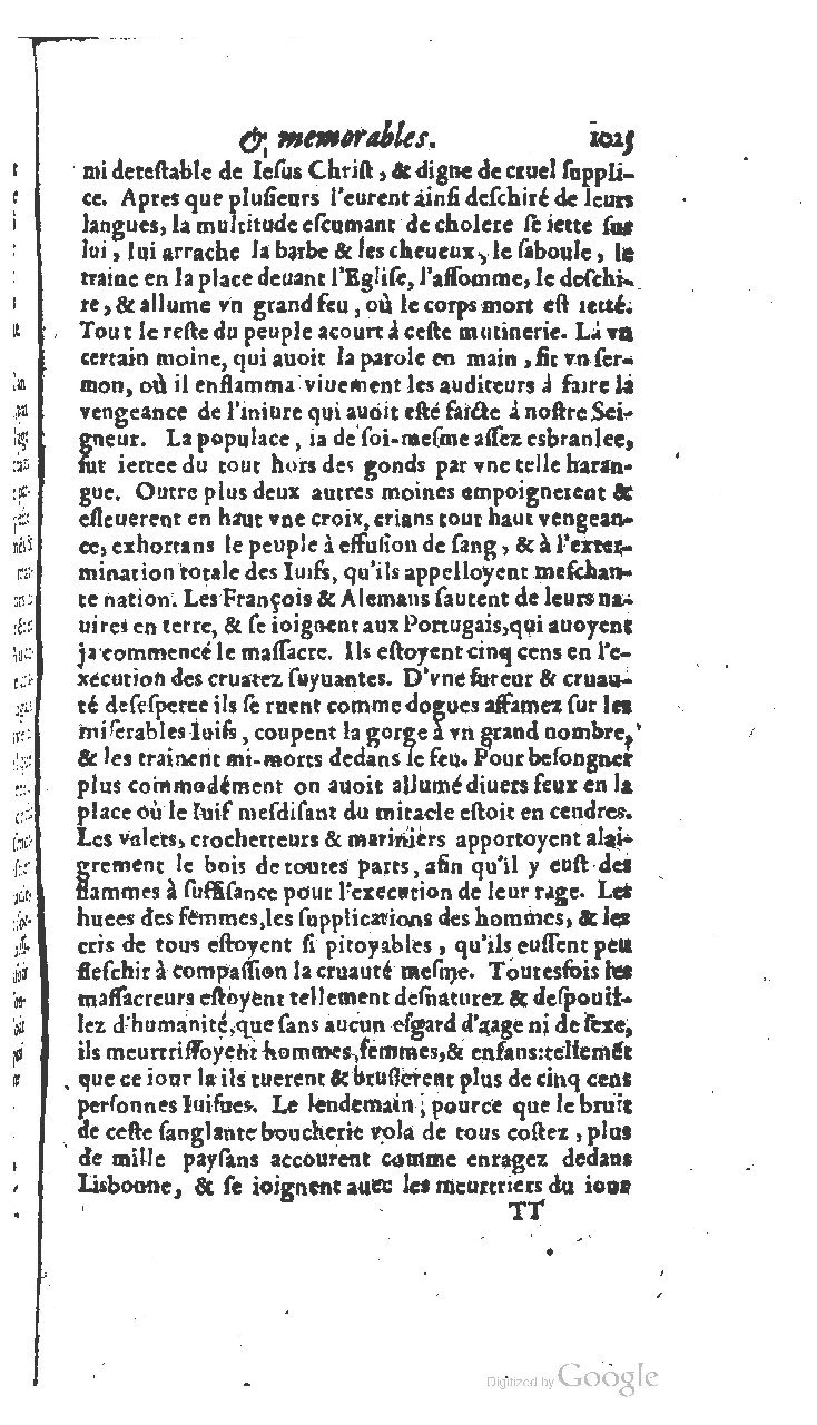 1610 - Paul Marceau - Trésor d’histoires admirables et mémorables - BSB Munich 1610 - Paul Marceau - Trésor d’histoires admirables et mémorables - BSB Munich
