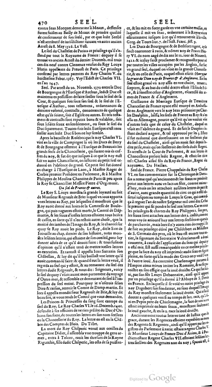 1629 - Veuve Nicolas Buon - Trésor du droit français (21754 T. 3) - BM Lyon