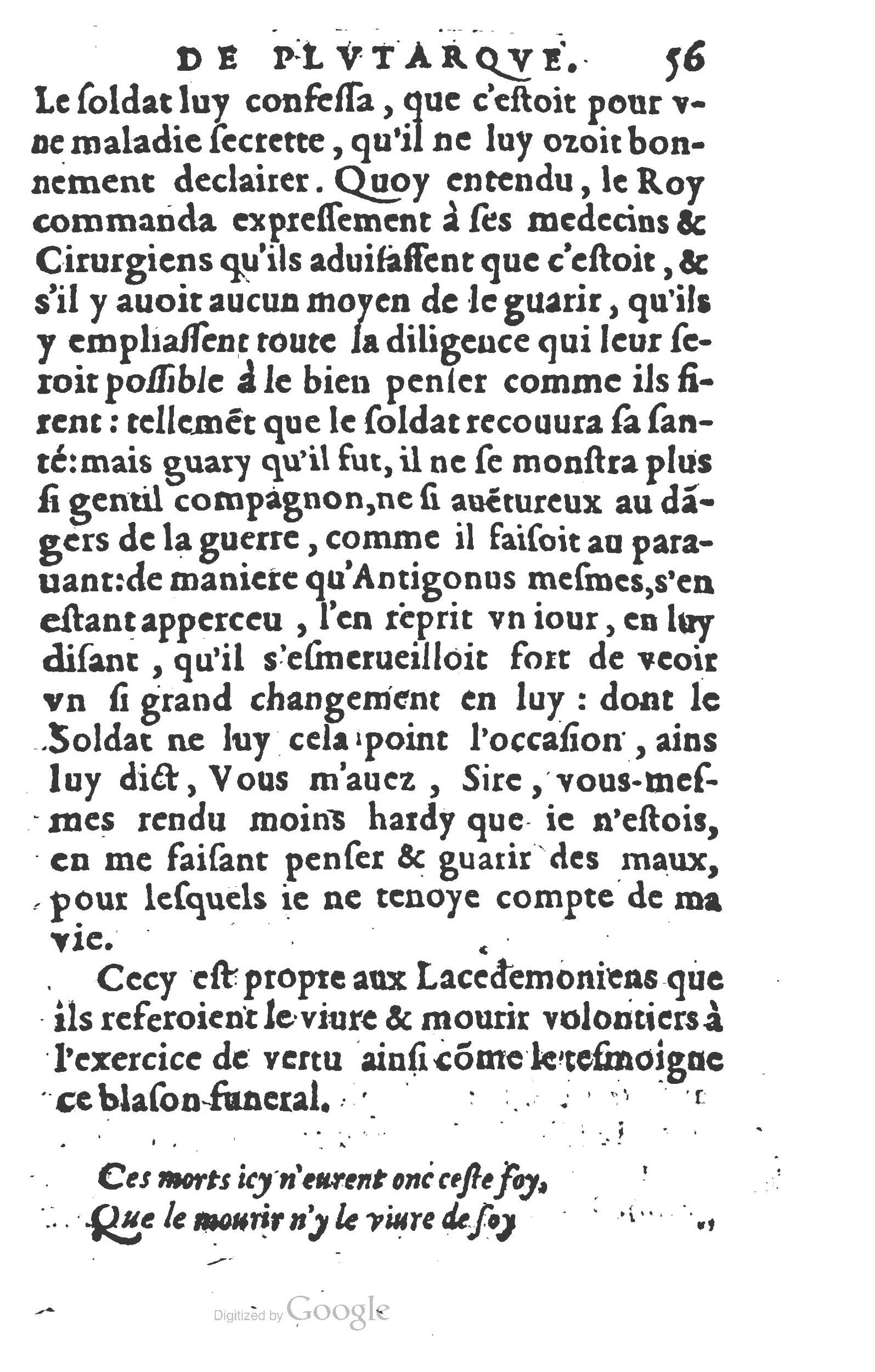 1577 - Claude Micard - Trésor des vies de Plutarque - BSB Munich 1577 - Claude Micard - Trésor des vies de Plutarque - BSB Munich