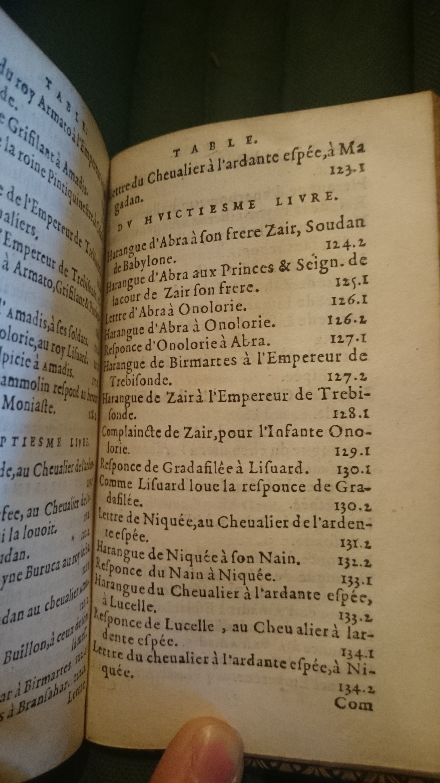1582 - Jean Huguetan - Trésor des Amadis - BnF Arsenal