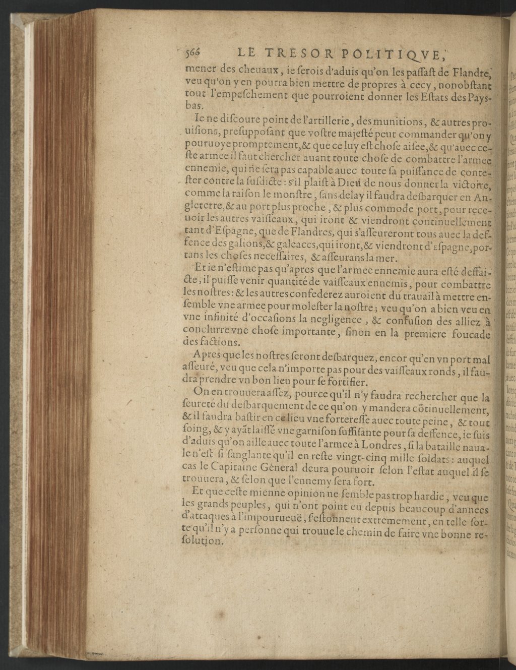 1608 - Nicolas Du Fossé - Trésor politique - BnF Tolbiac