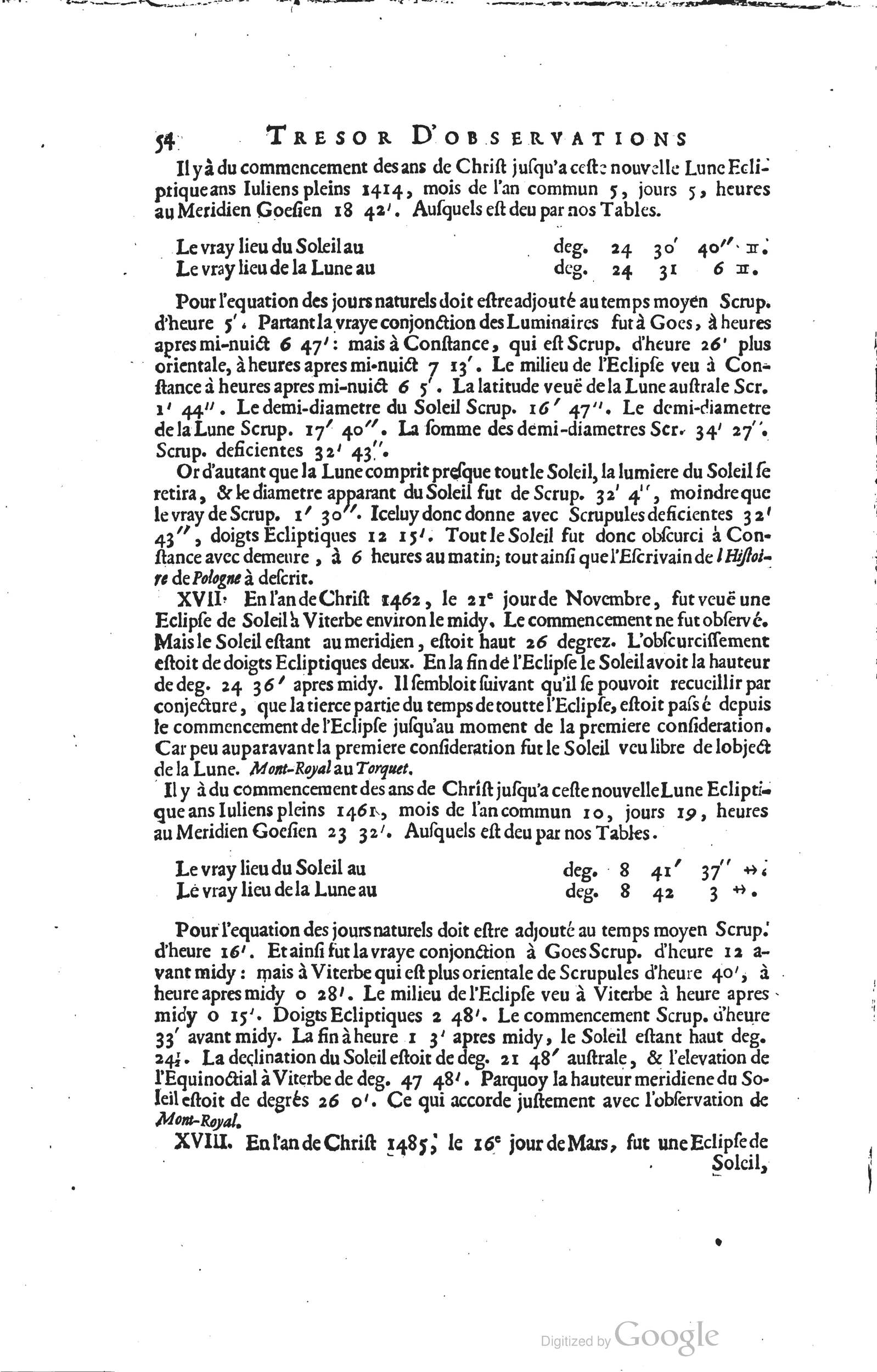 1634 - Zacharie Roman - Les Tables perpétuelles - Universiteit Leiden 1634 - Zacharie Roman - Les Tables perpétuelles - Universiteit Leiden