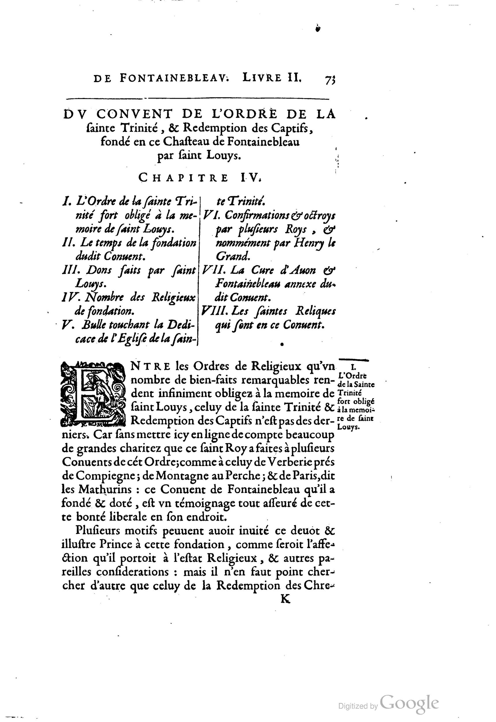 1642 - Sébastien Cramoisy - Trésor des merveilles de la maison royale de Fontainebleau - BM Lyon 1642 - Sébastien Cramoisy - Trésor des merveilles de la maison royale de Fontainebleau - BM Lyon