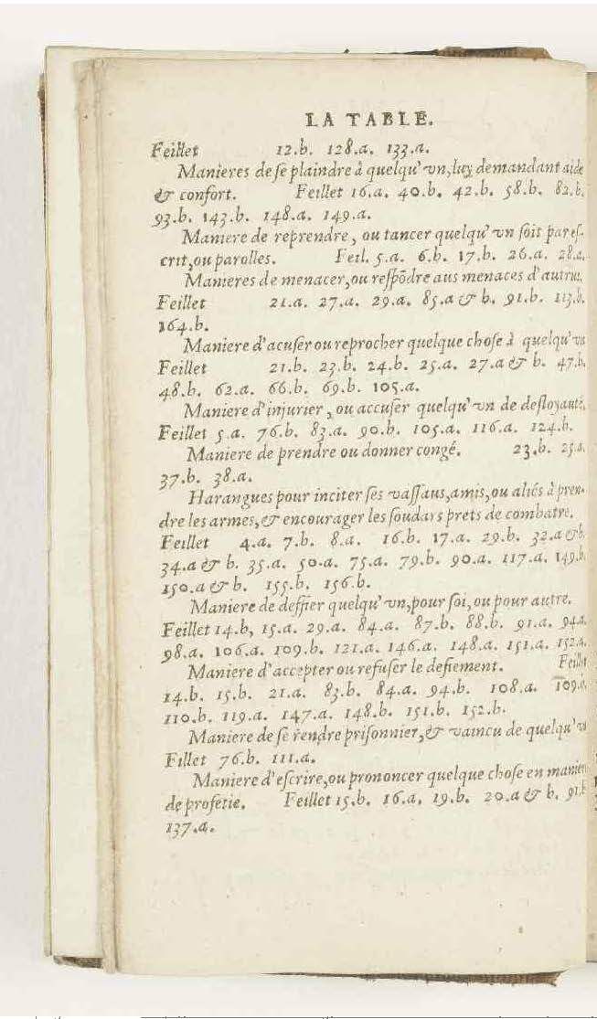 1563 - Jean van Waesberghe - Trésor des Amadis - Anvers Musée Plantin-Moretus