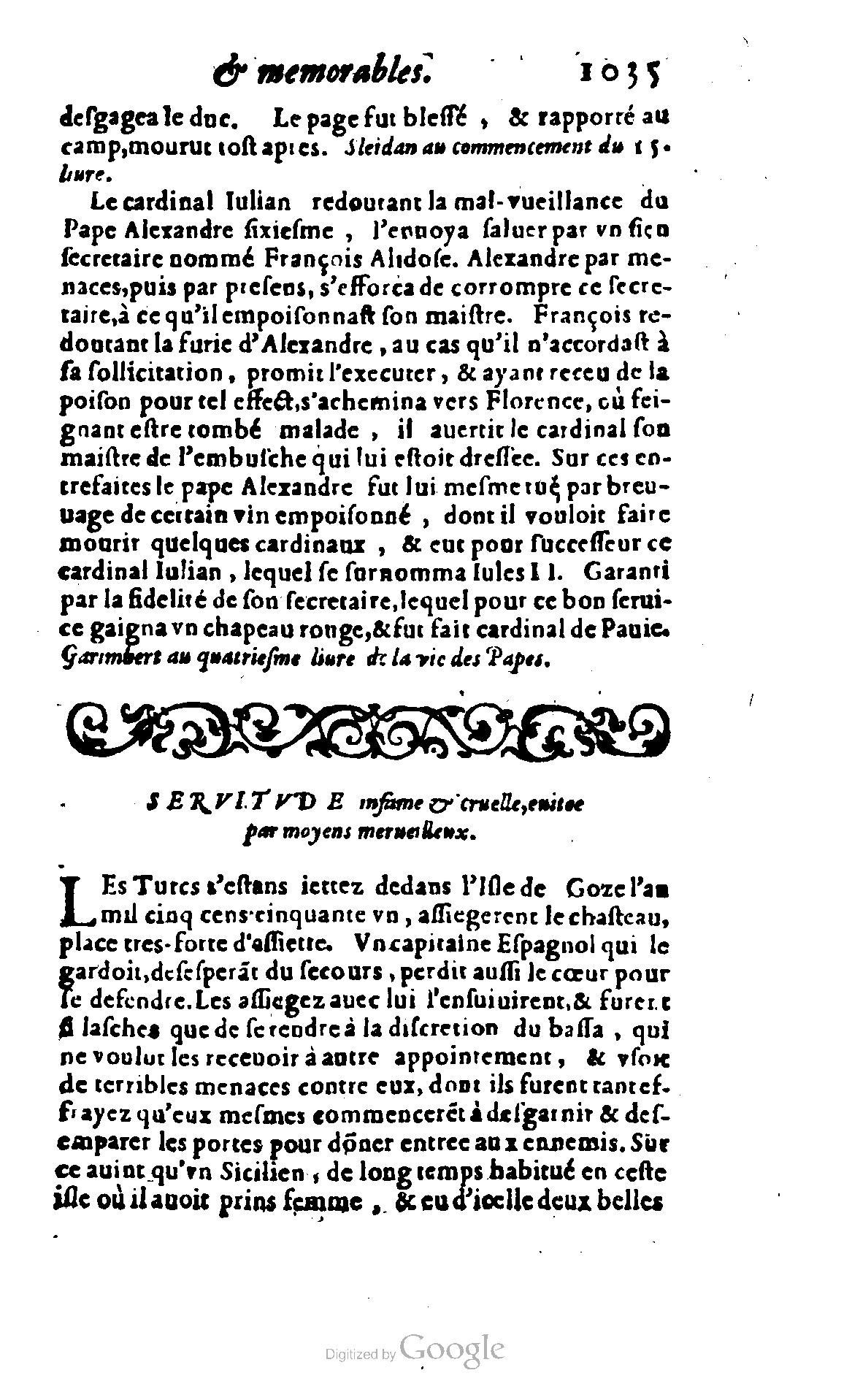 1620 - Samuel Crespin - Trésor d’histoires admirables et mémorables - BCU Lausanne