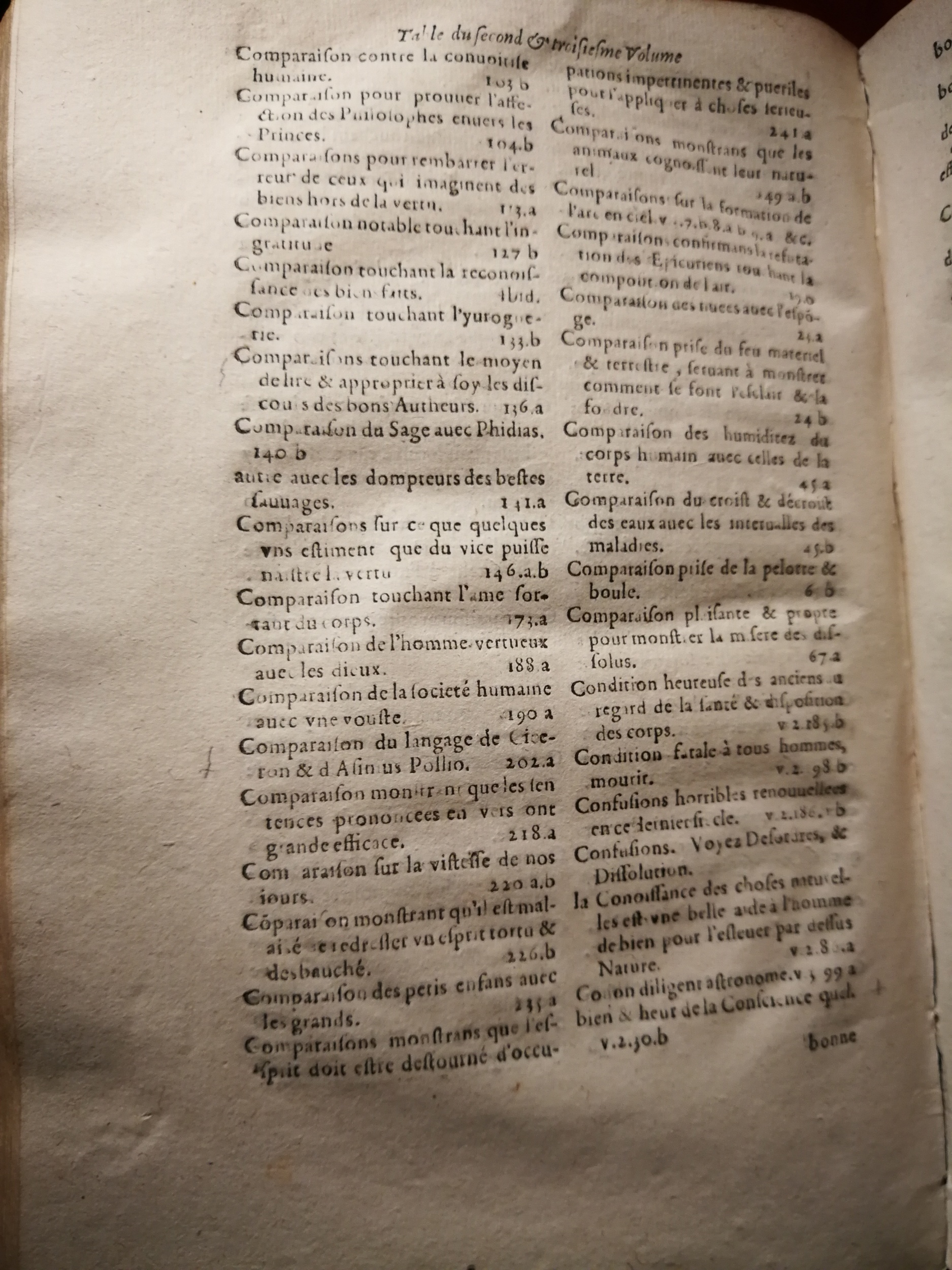 1595 - Jean Houzé - Œuvres morales et mêlées de Sénèque, Trésor de philosophie morale - T. 3 - BnF