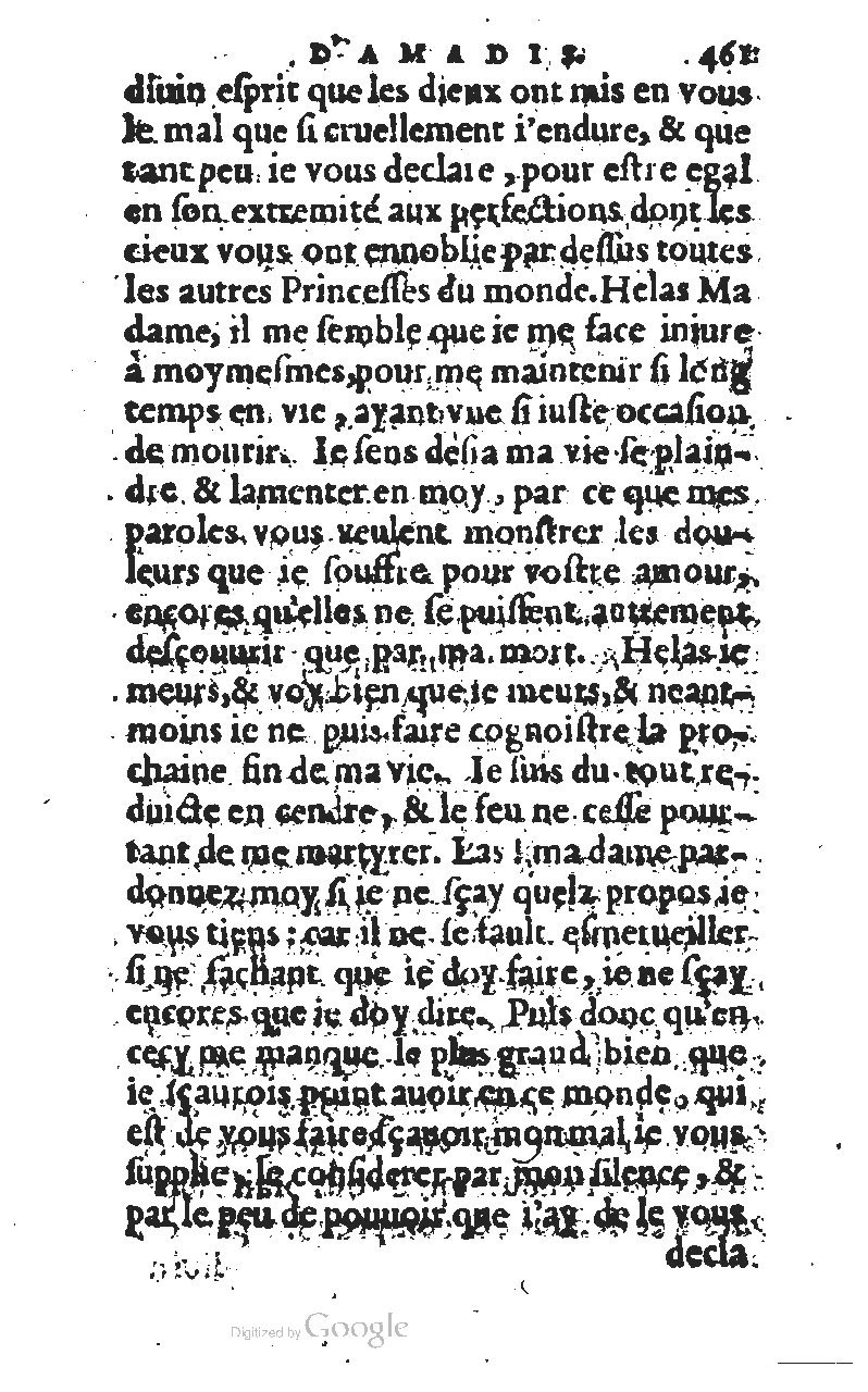 1567 - Jean Pygot - Trésor des Amadis - BM Lyon 1567 - Jean Pygot - Trésor des Amadis - BM Lyon