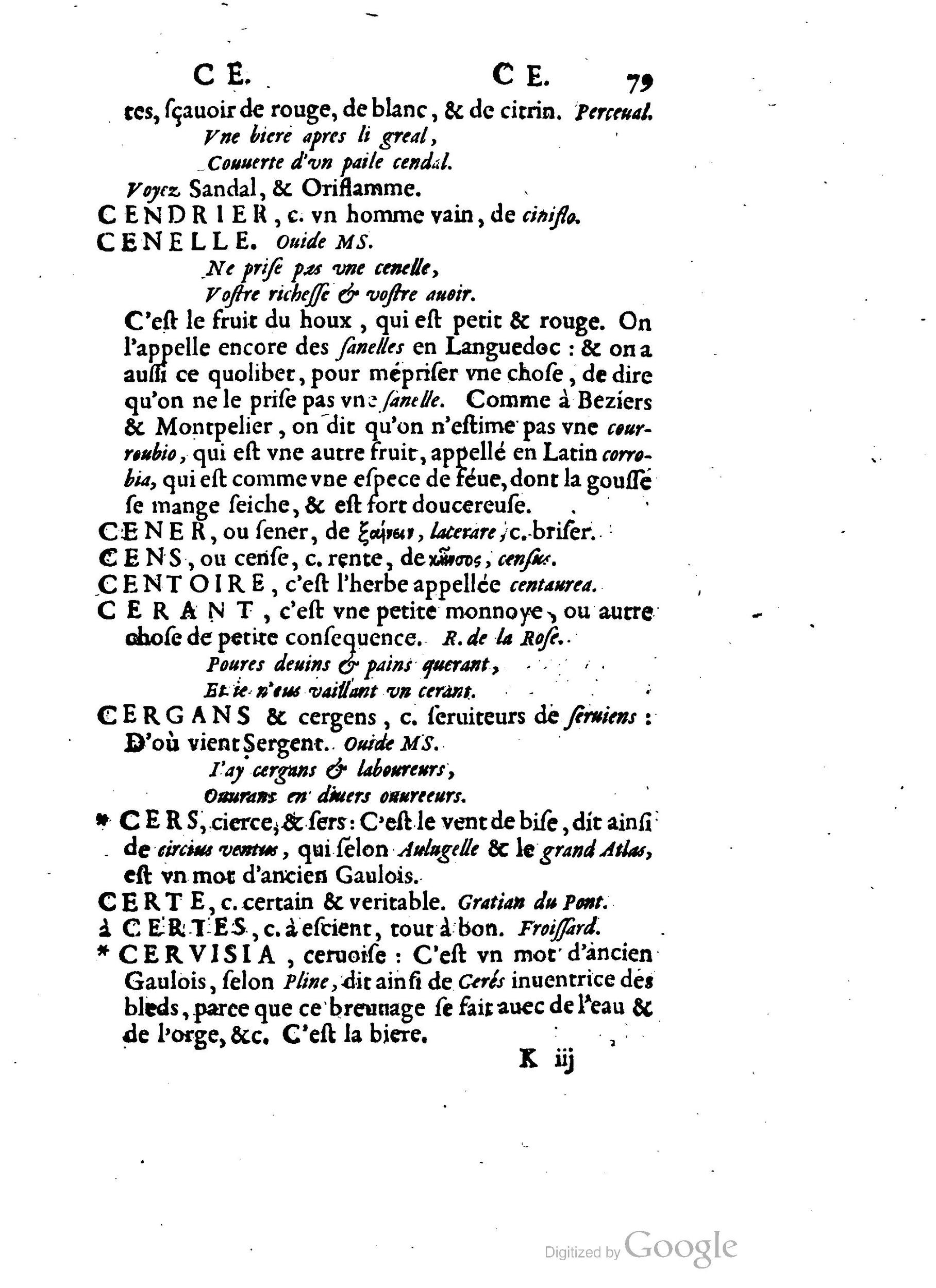 1655 - Augustin Courbé - Trésor de recherches et antiquités gauloises et françaises - BM Lyon