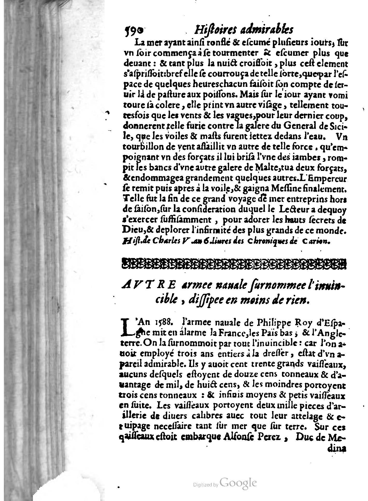 1620 - Samuel Crespin - Trésor d’histoires admirables et mémorables - BCU Lausanne