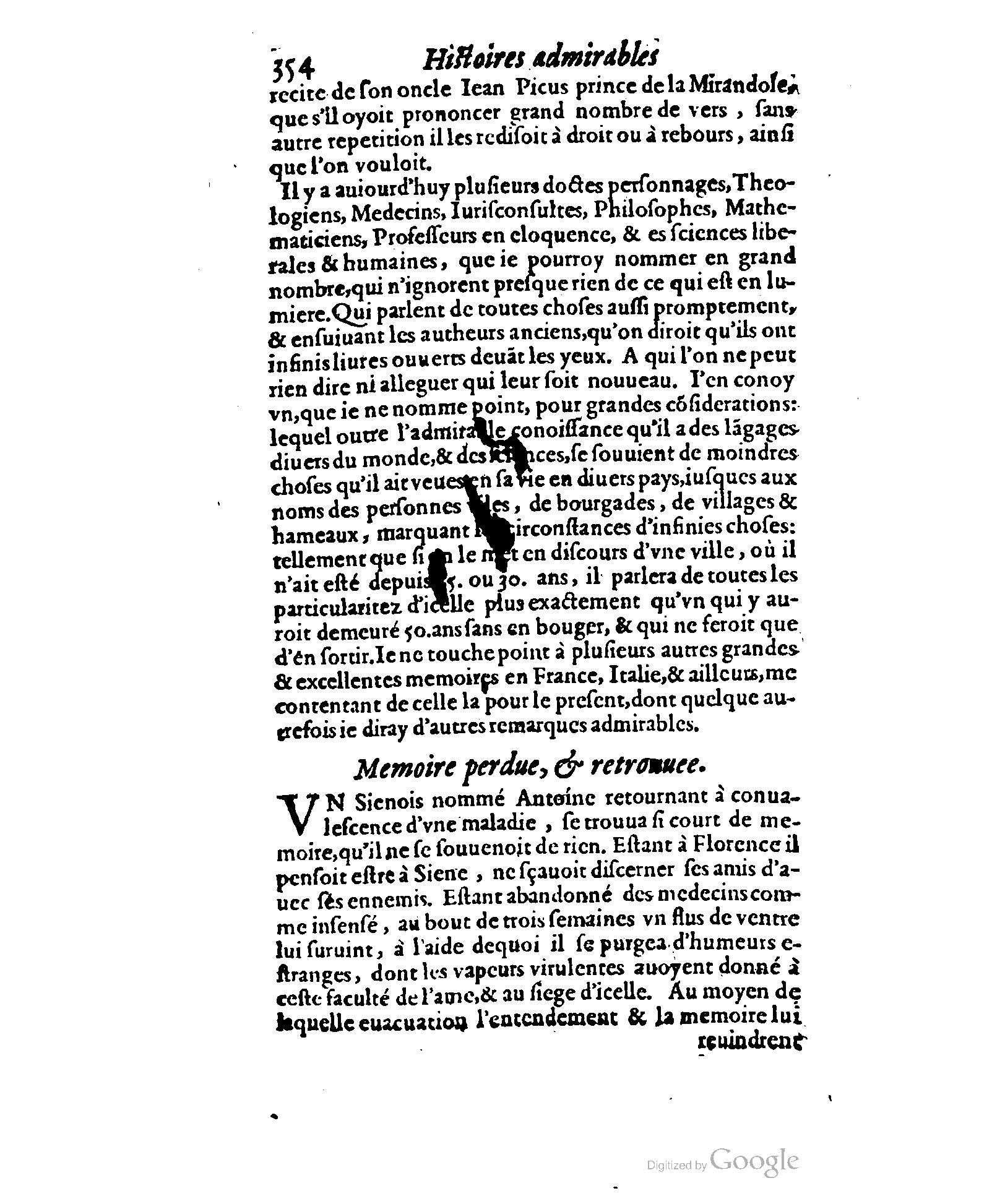 1620 - Samuel Crespin - Trésor d’histoires admirables et mémorables - BCU Lausanne