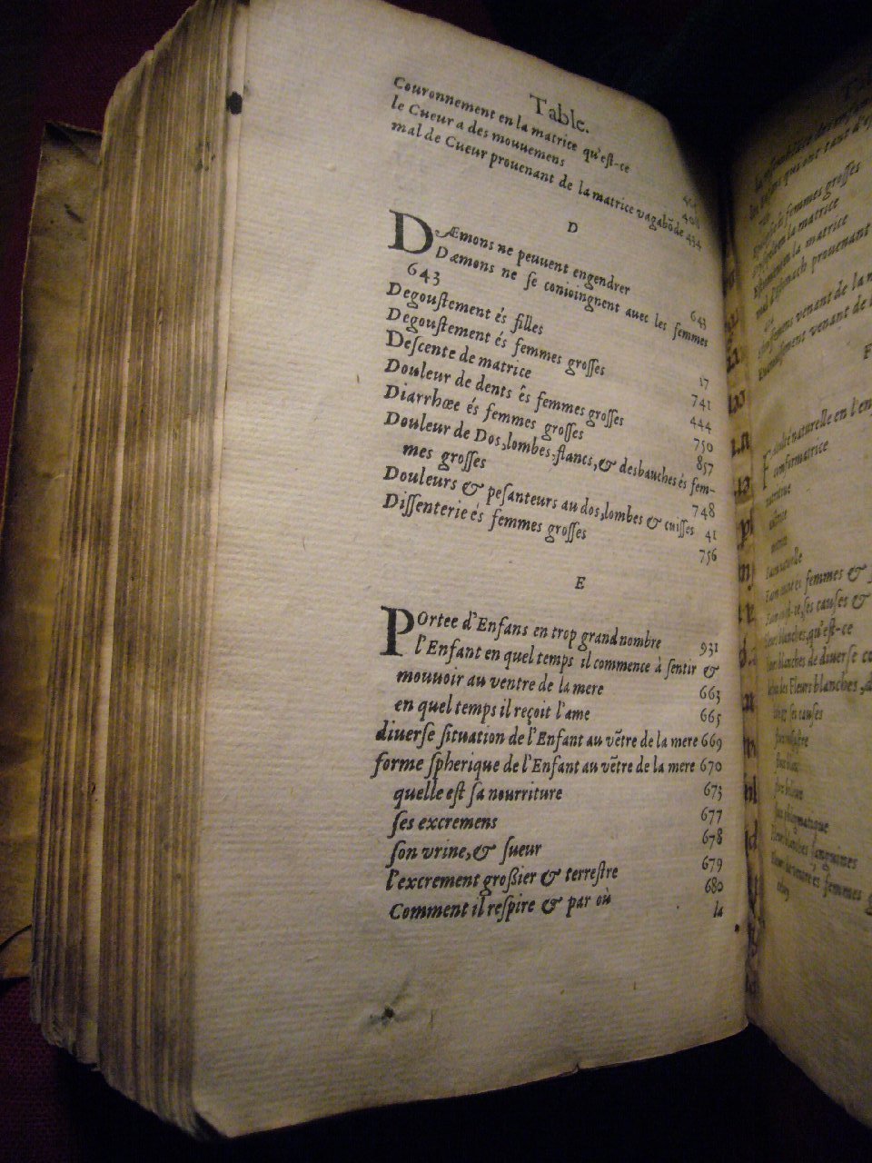 1585 - Jacques du Puis - Trésor des remèdes secrets pour les maladies des femmes - BnF