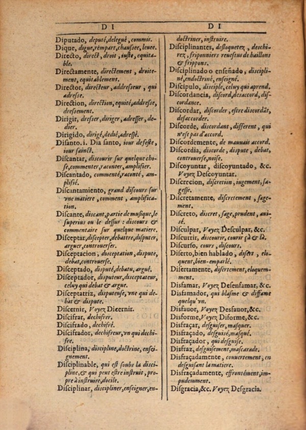 1607 - Marc Orry - Trésor des deux langues espagnole et française (Première et Seconde parties) - ÖNB Wien