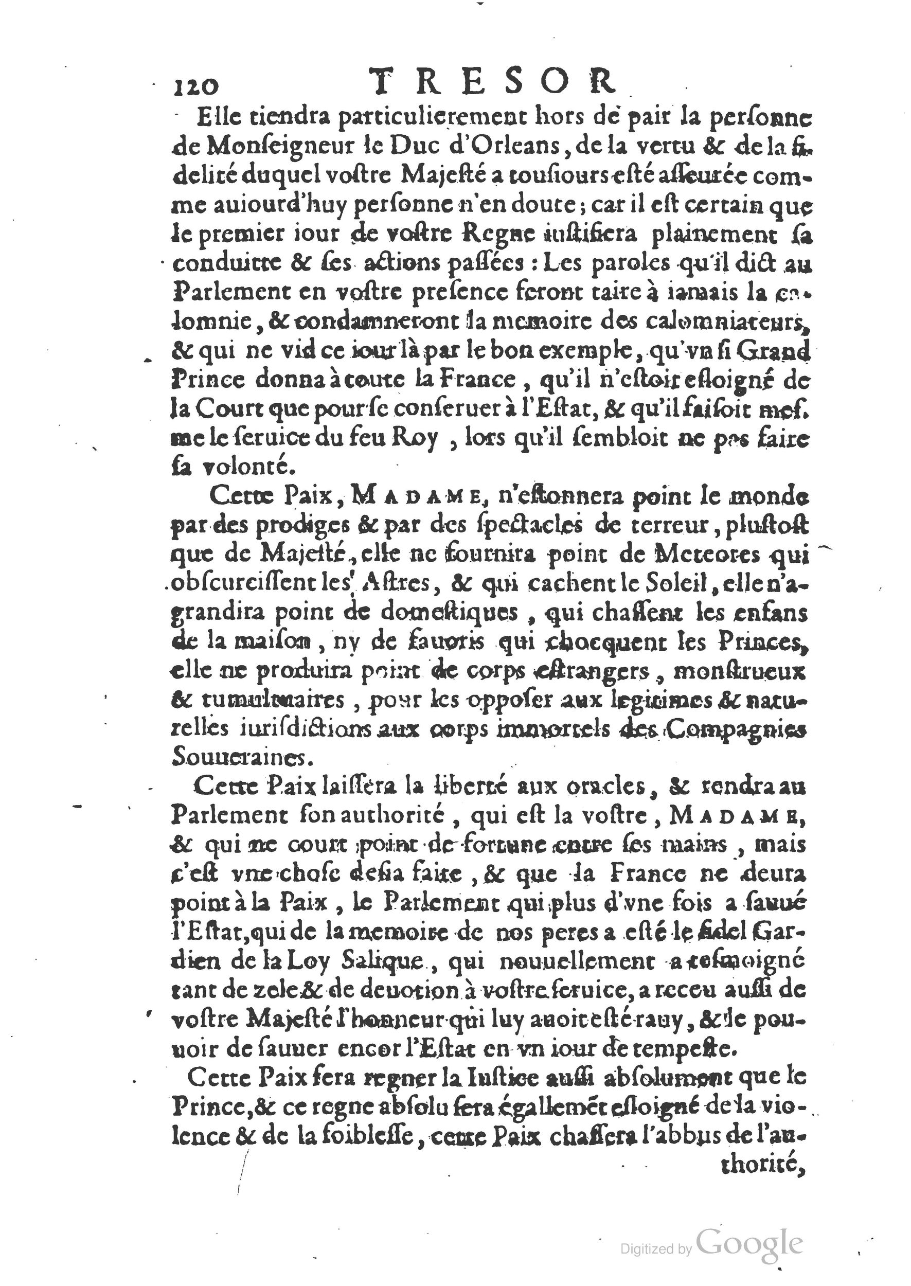 1654 - Michel Bobin - Trésor des harangues, remontrances et oraisons funèbres - BM Lyon 1654 - Michel Bobin - Trésor des harangues, remontrances et oraisons funèbres - BM Lyon