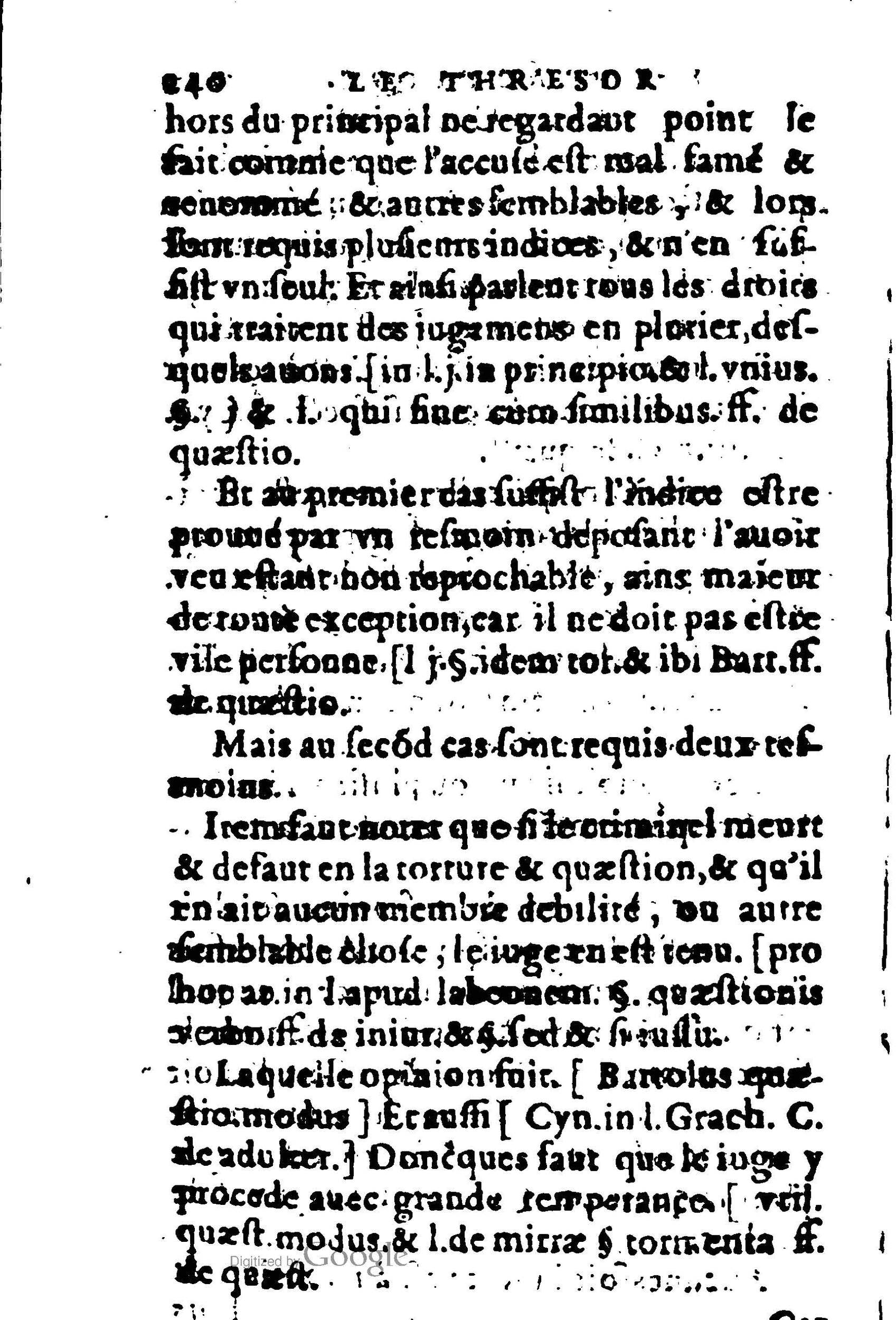 1605 - Pierre Rigaud - Trésor de pratique pour les juges - BM Lyon