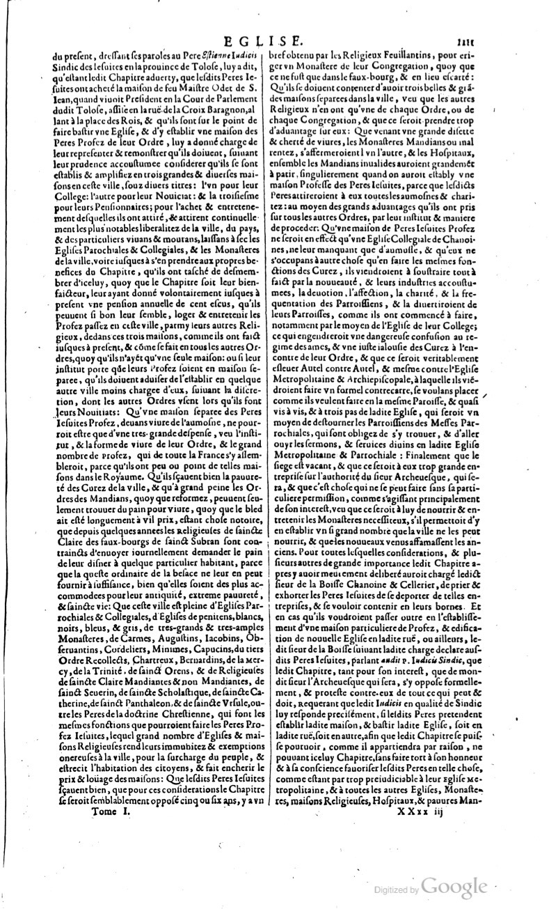 1629 - Veuve Nicolas Buon - Trésor du droit français (29620 T. 1) - BM Lyon