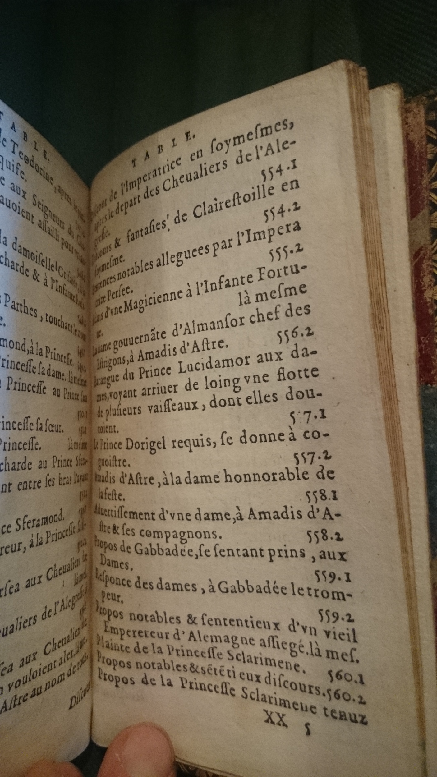 1582 - Jean Huguetan - Trésor des Amadis - BnF Arsenal